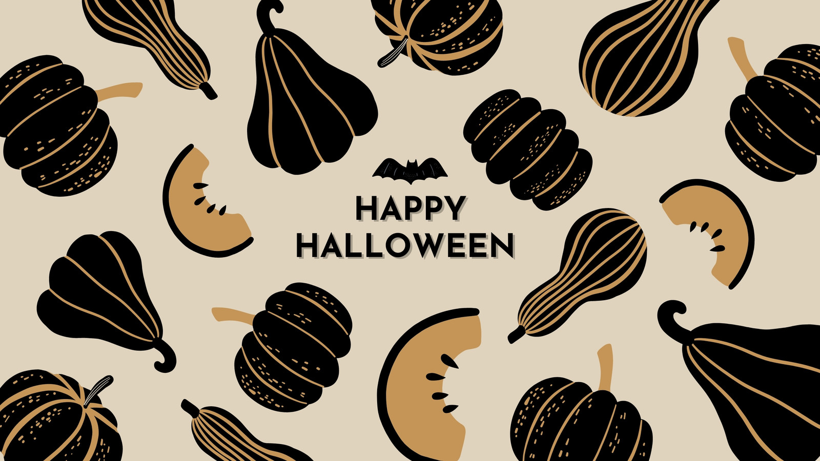 Cute Cartoon Happy Halloween Wallpapers