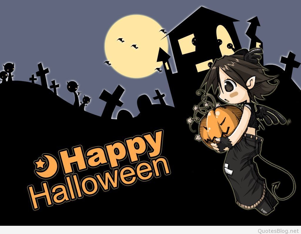 Cute Cartoon Happy Halloween Wallpapers