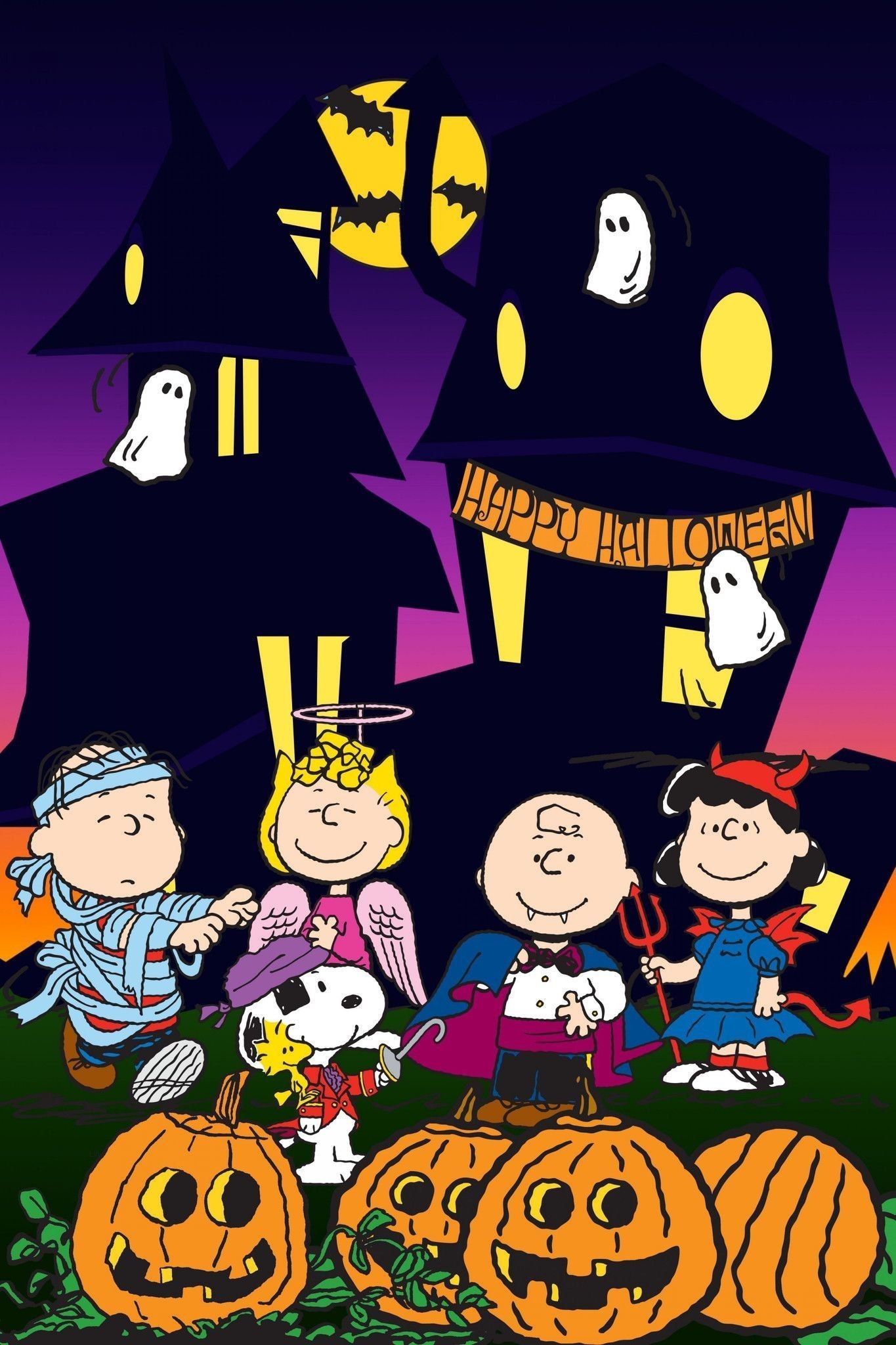 Cute Cartoon Happy Halloween Wallpapers