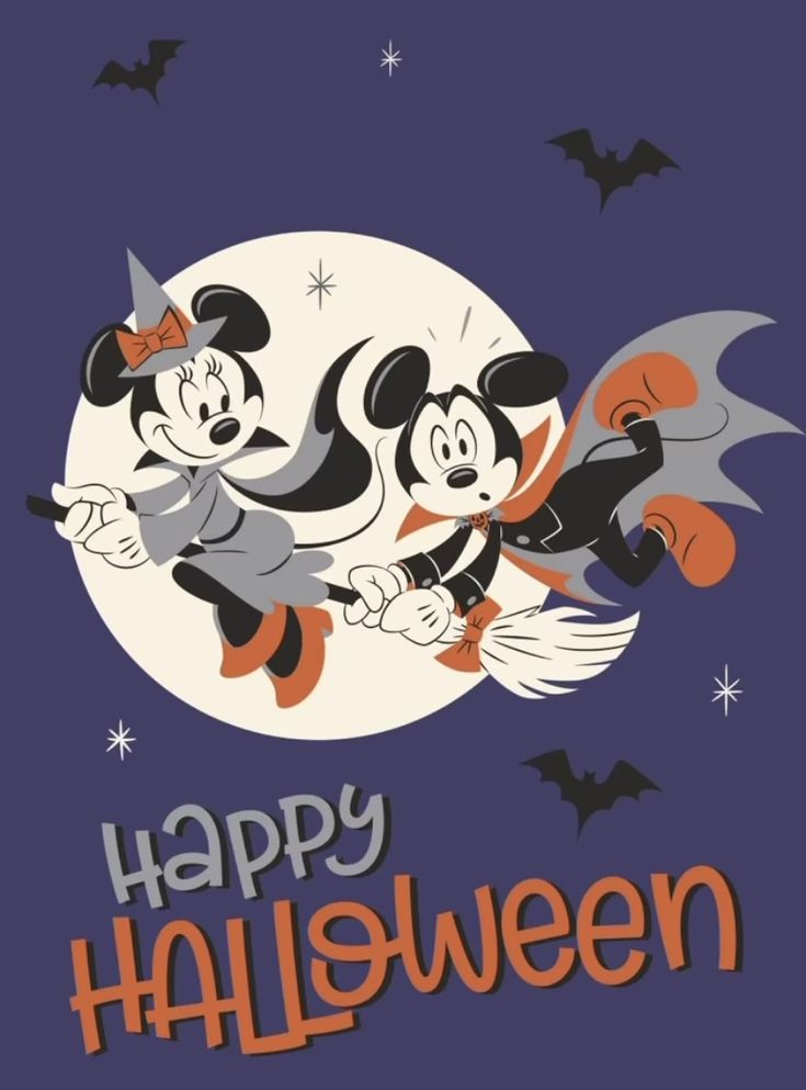 Cute Cartoon Happy Halloween Wallpapers