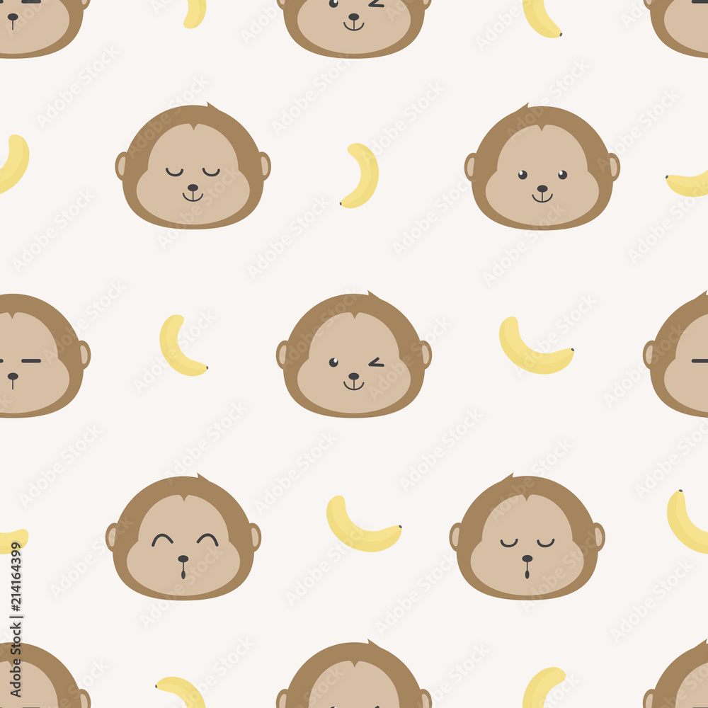 Cute Cartoon Monkey Wallpapers