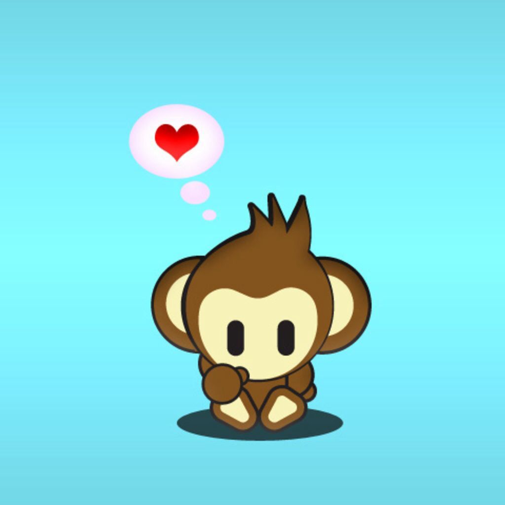 Cute Cartoon Monkey Wallpapers