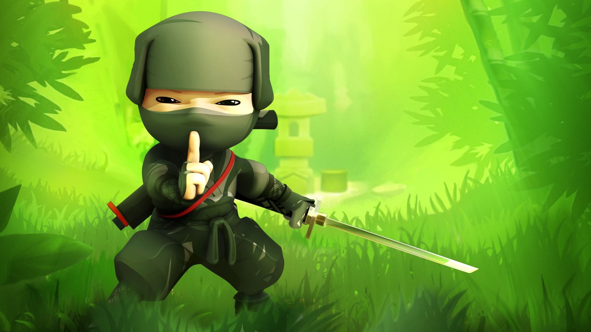 Cute Cartoon Ninja Wallpapers