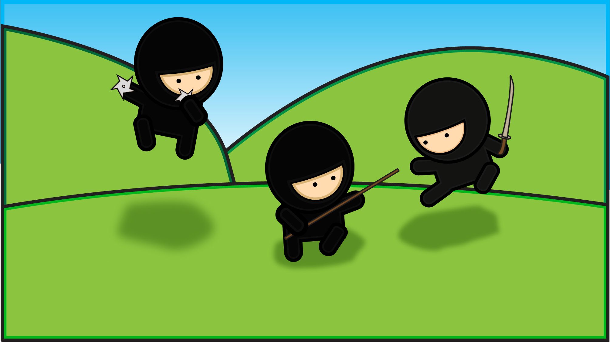 Cute Cartoon Ninja Wallpapers