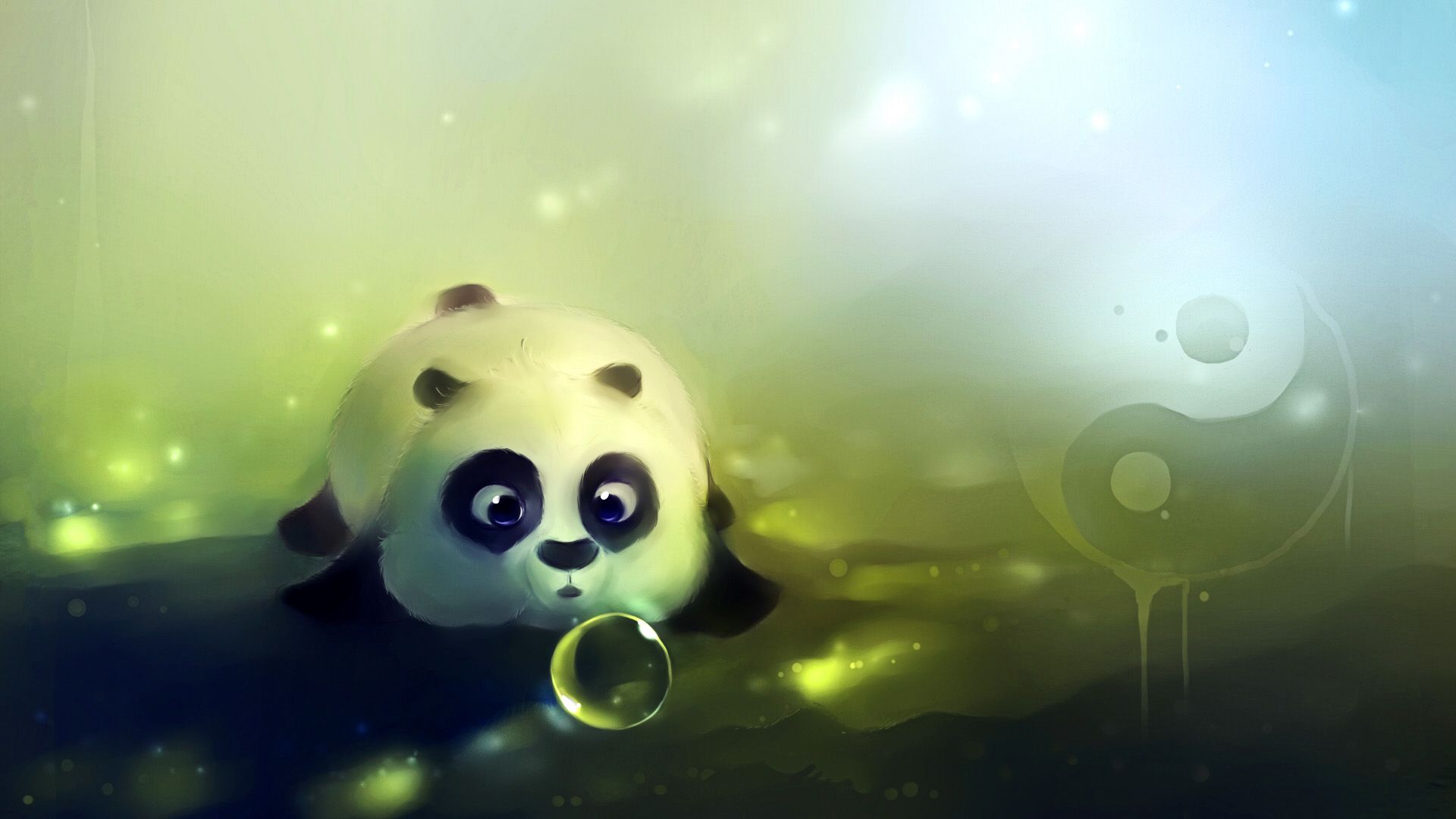 Cute Cartoon Panda Wallpapers