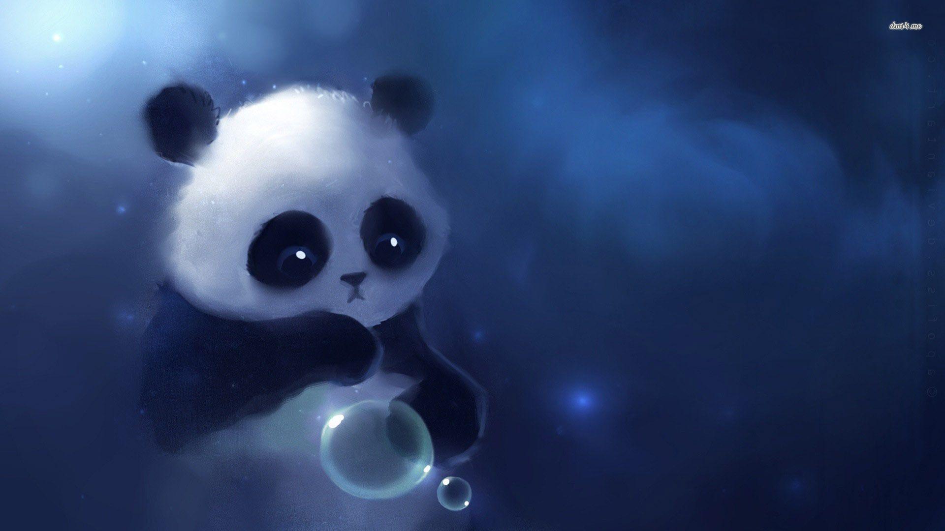 Cute Cartoon Panda Wallpapers