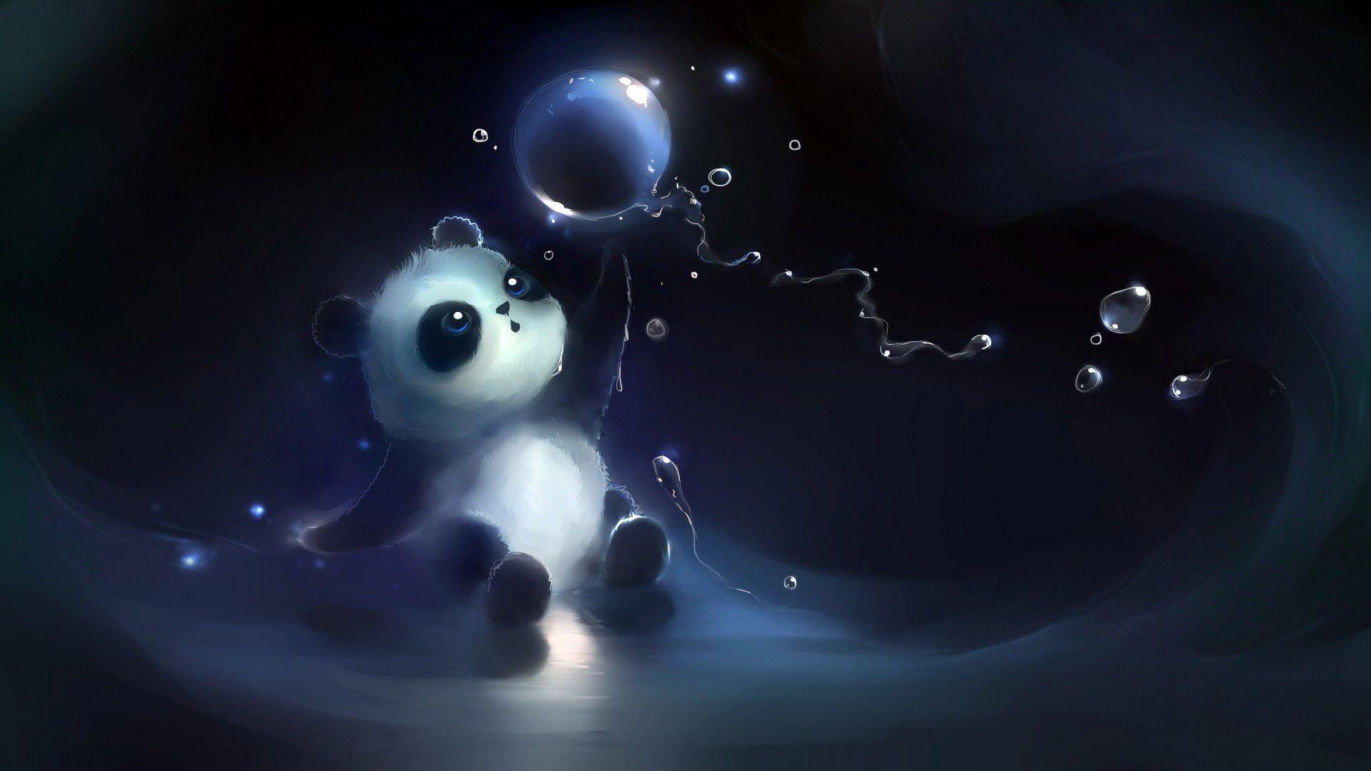 Cute Cartoon Panda Wallpapers