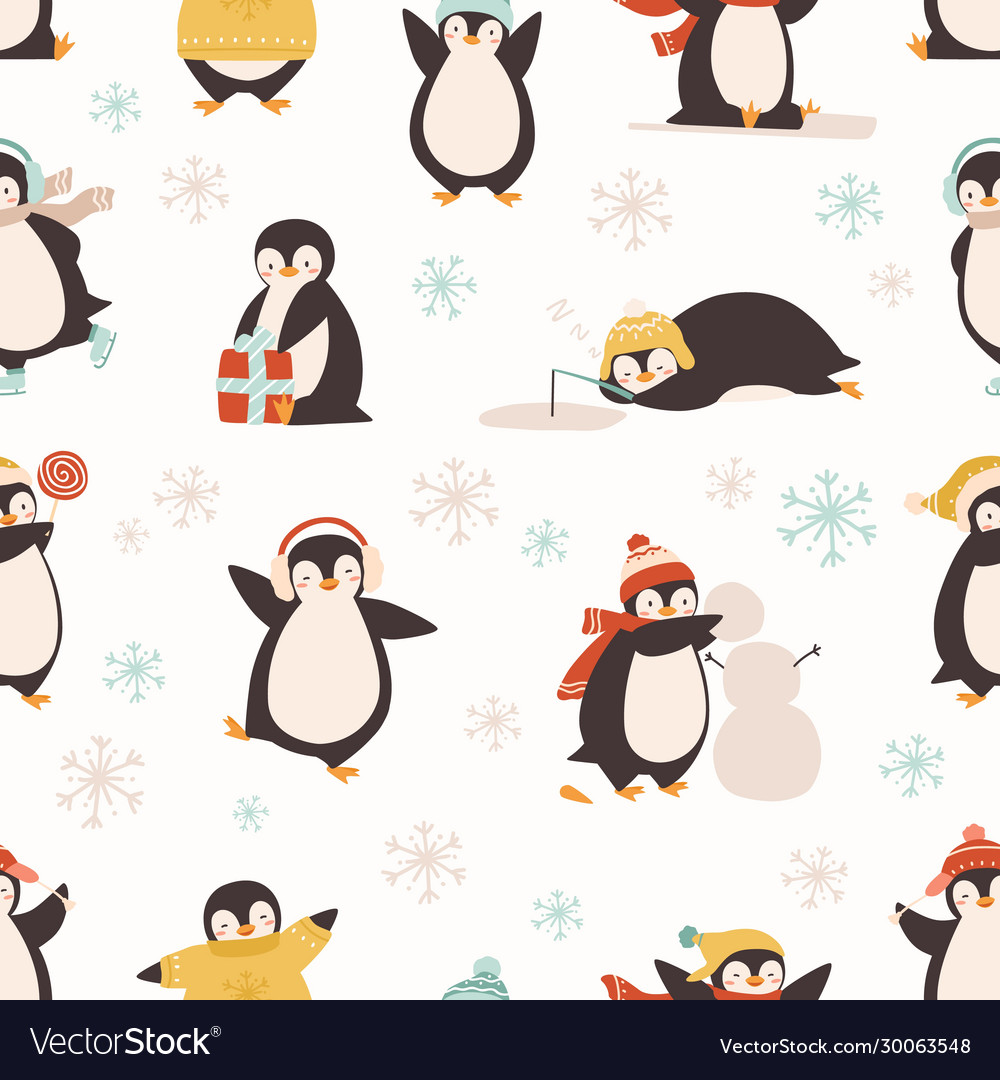 Cute Cartoon Penguin Wallpapers
