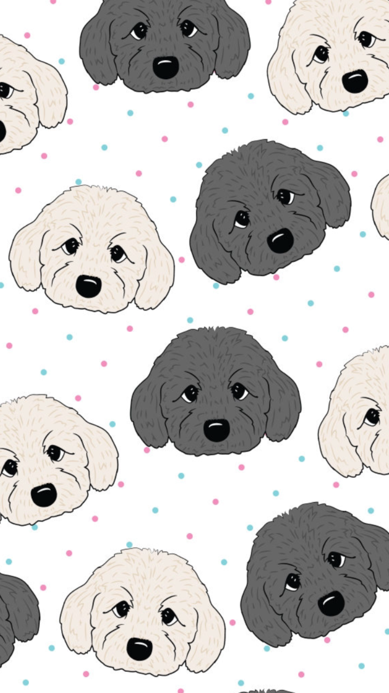 Cute Cartoon Puppy Wallpapers