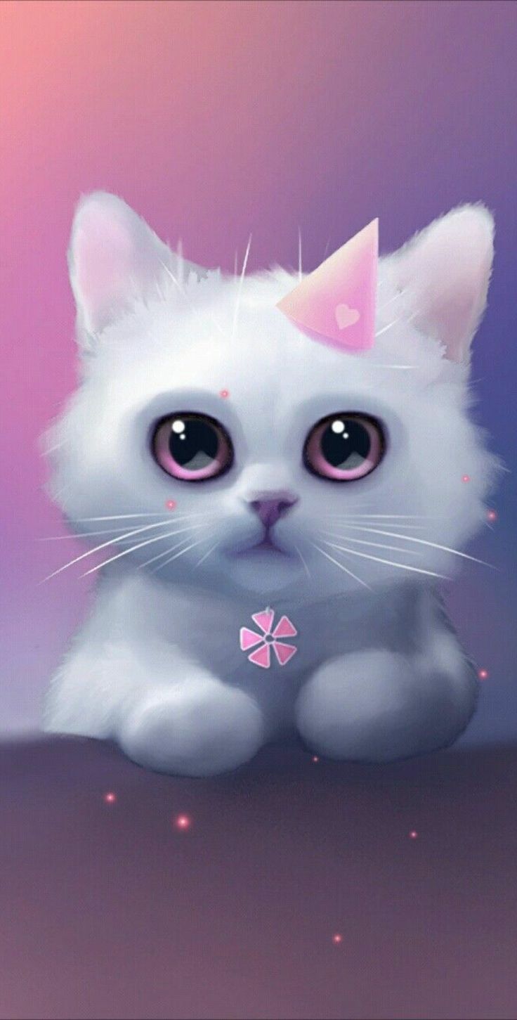 Cute Cat Drawings Wallpapers