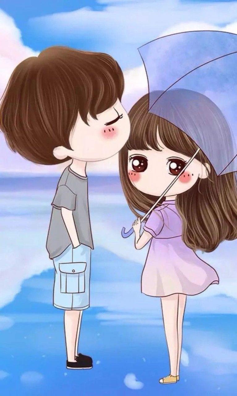 Cute Couples Cartoon Wallpapers