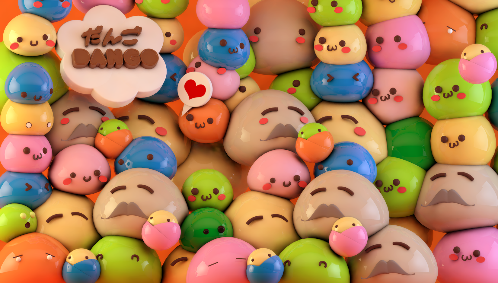 Cute Dango Wallpapers