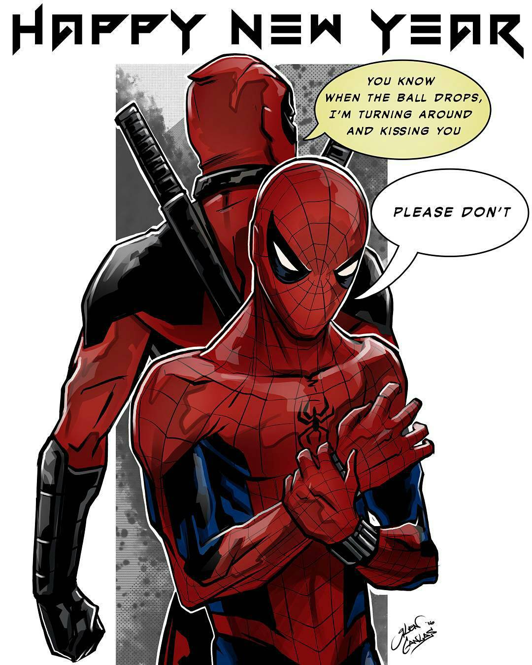 Cute Deadpool And Spider Man Wallpapers