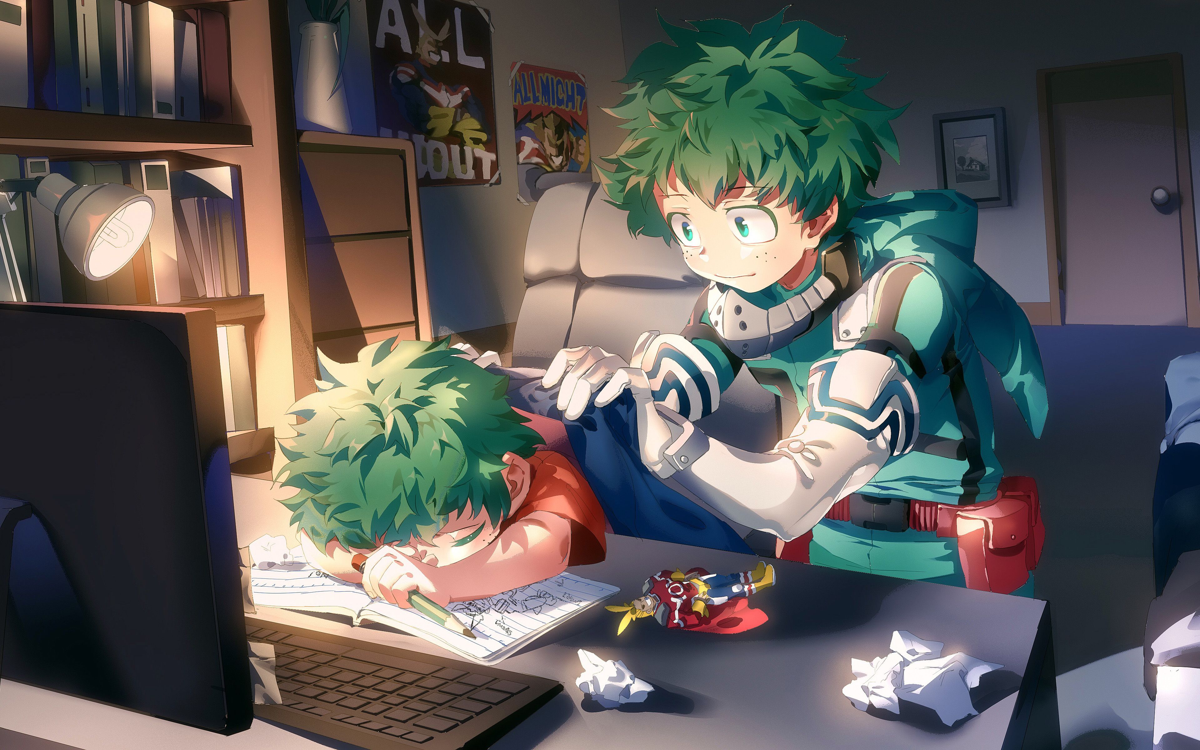 Cute Deku DesktopWallpapers