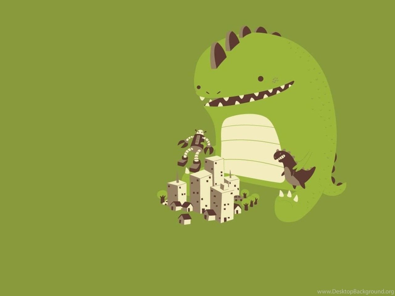 Cute Dinosaur Desktop Wallpapers