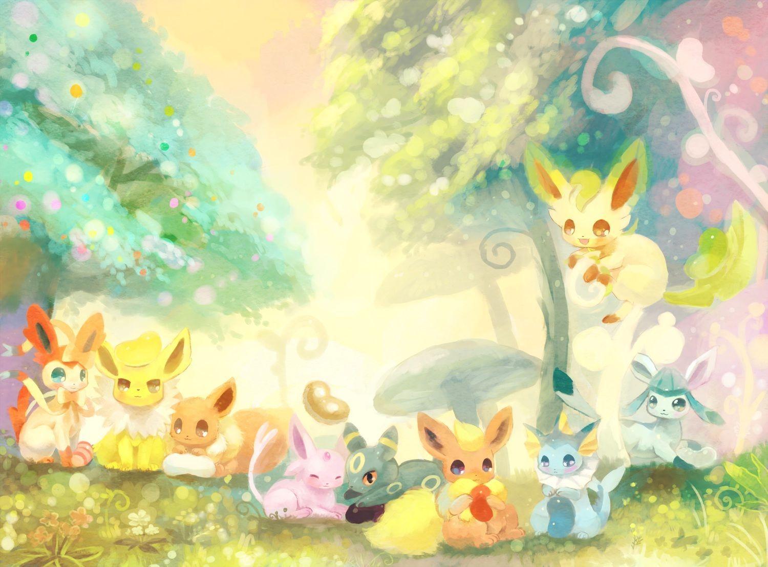 Cute EeveelutionsWallpapers