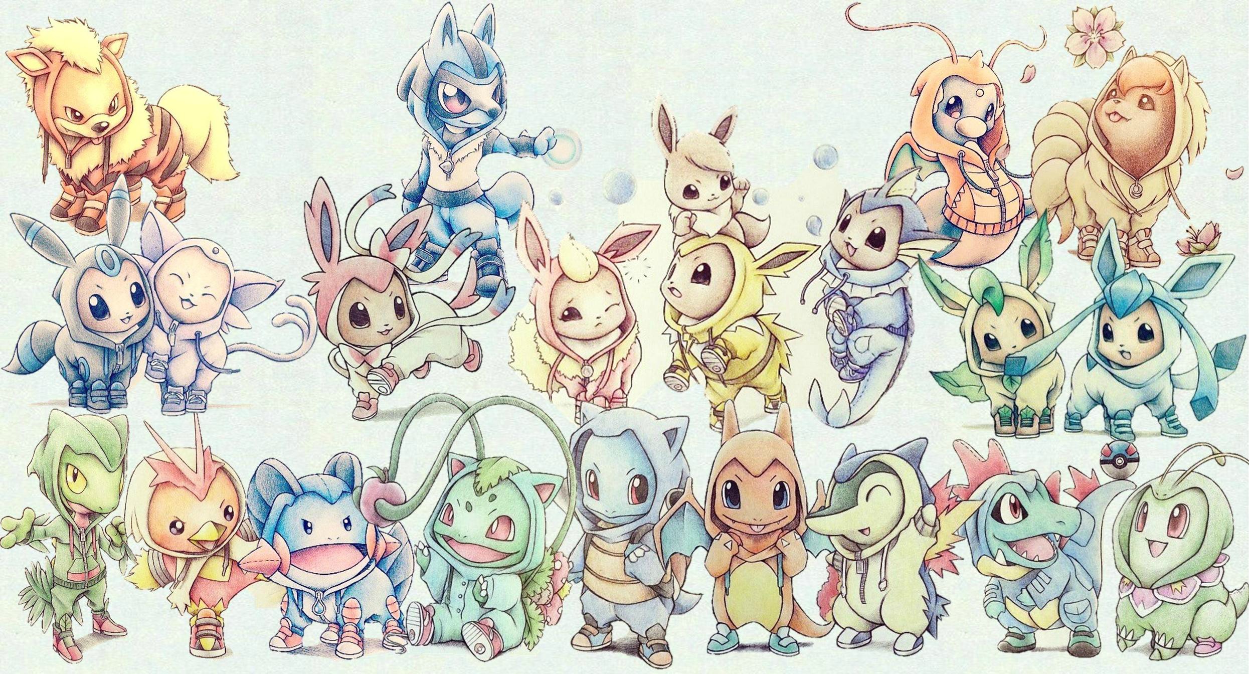 Cute EeveelutionsWallpapers