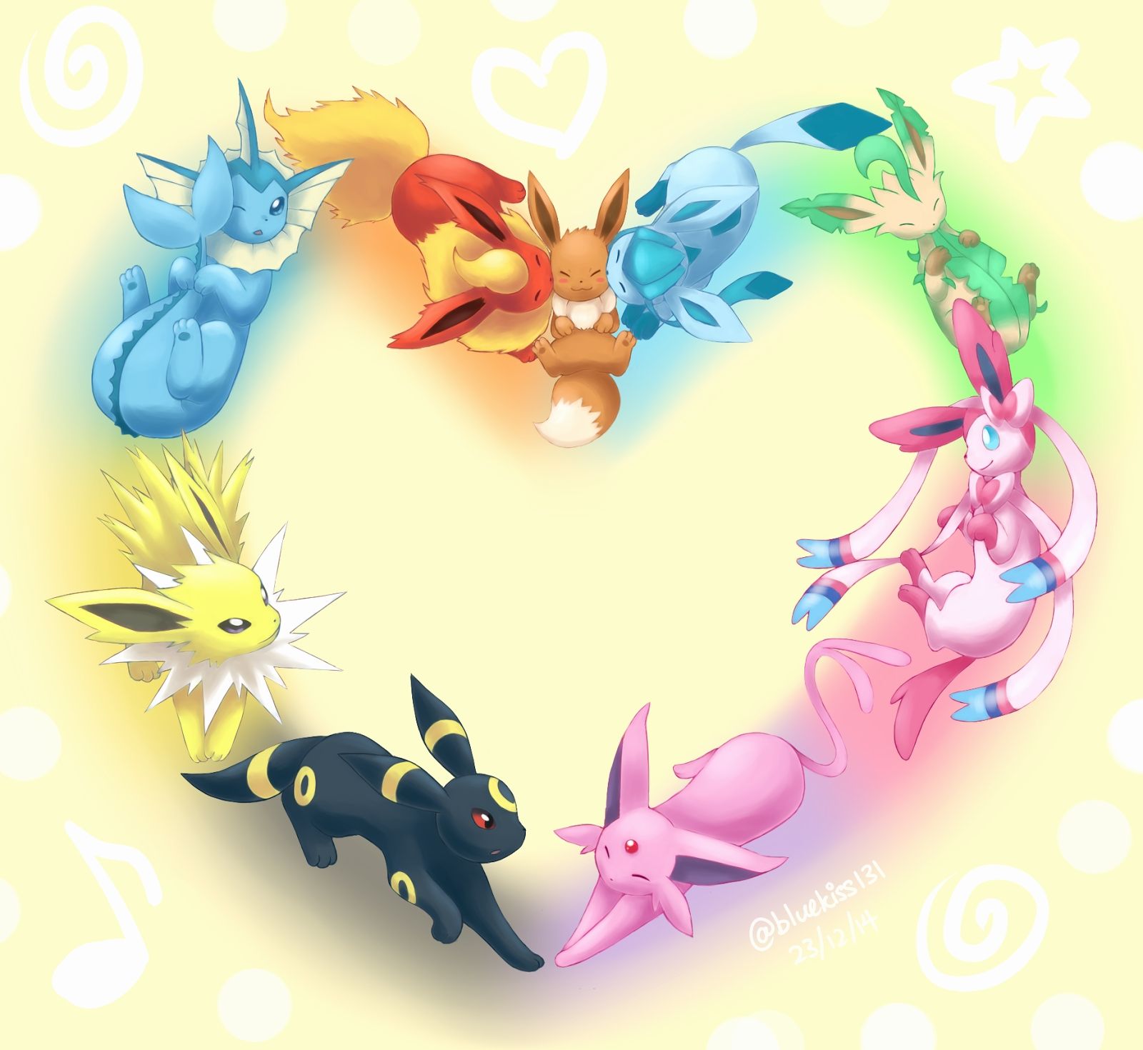 Cute EeveelutionsWallpapers