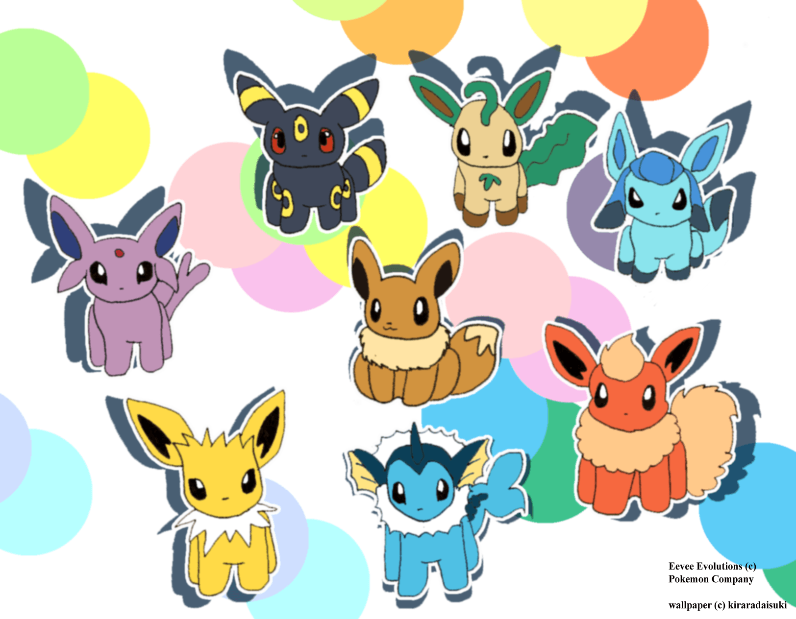 Cute EeveelutionsWallpapers