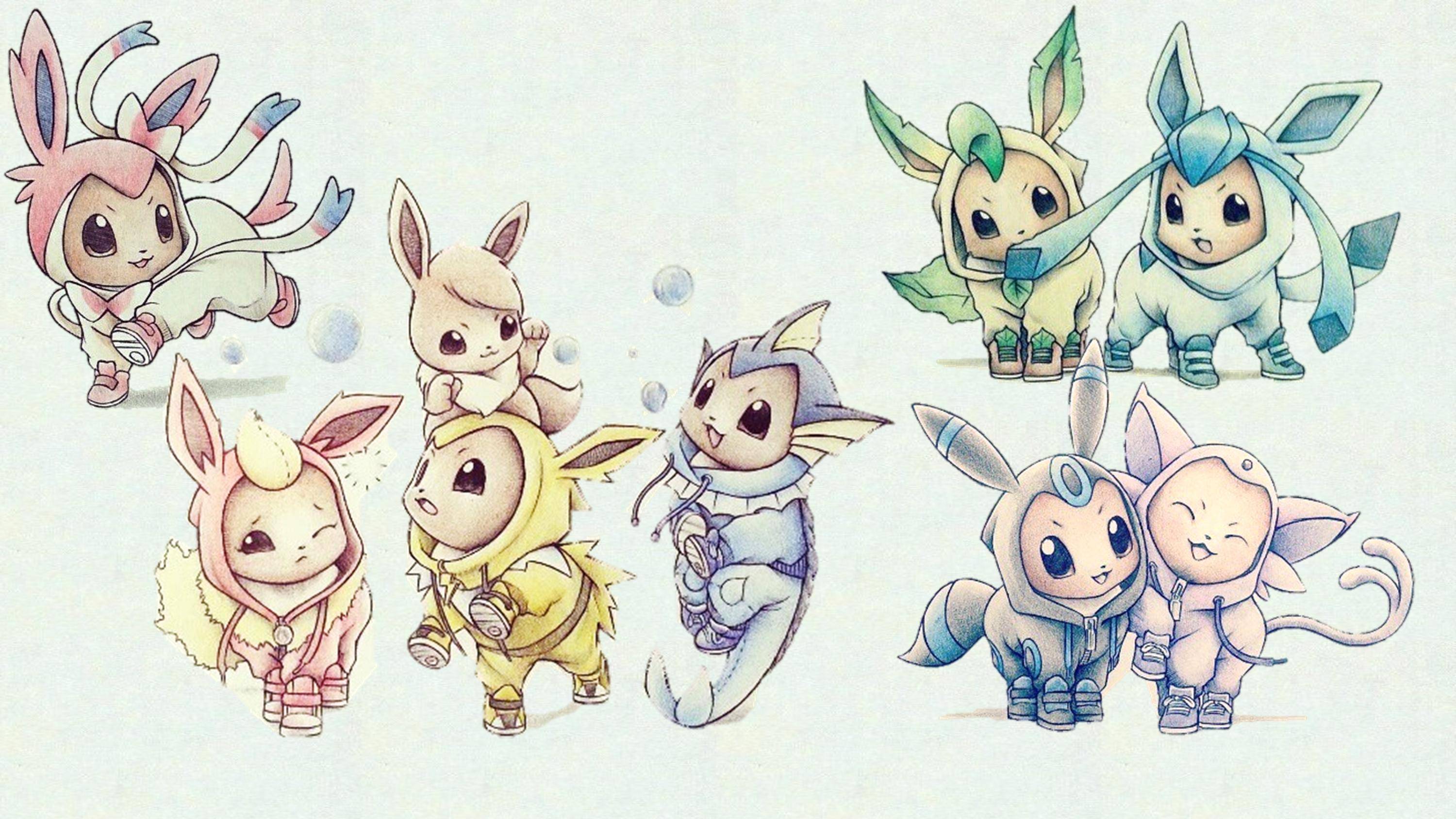 Cute EeveelutionsWallpapers