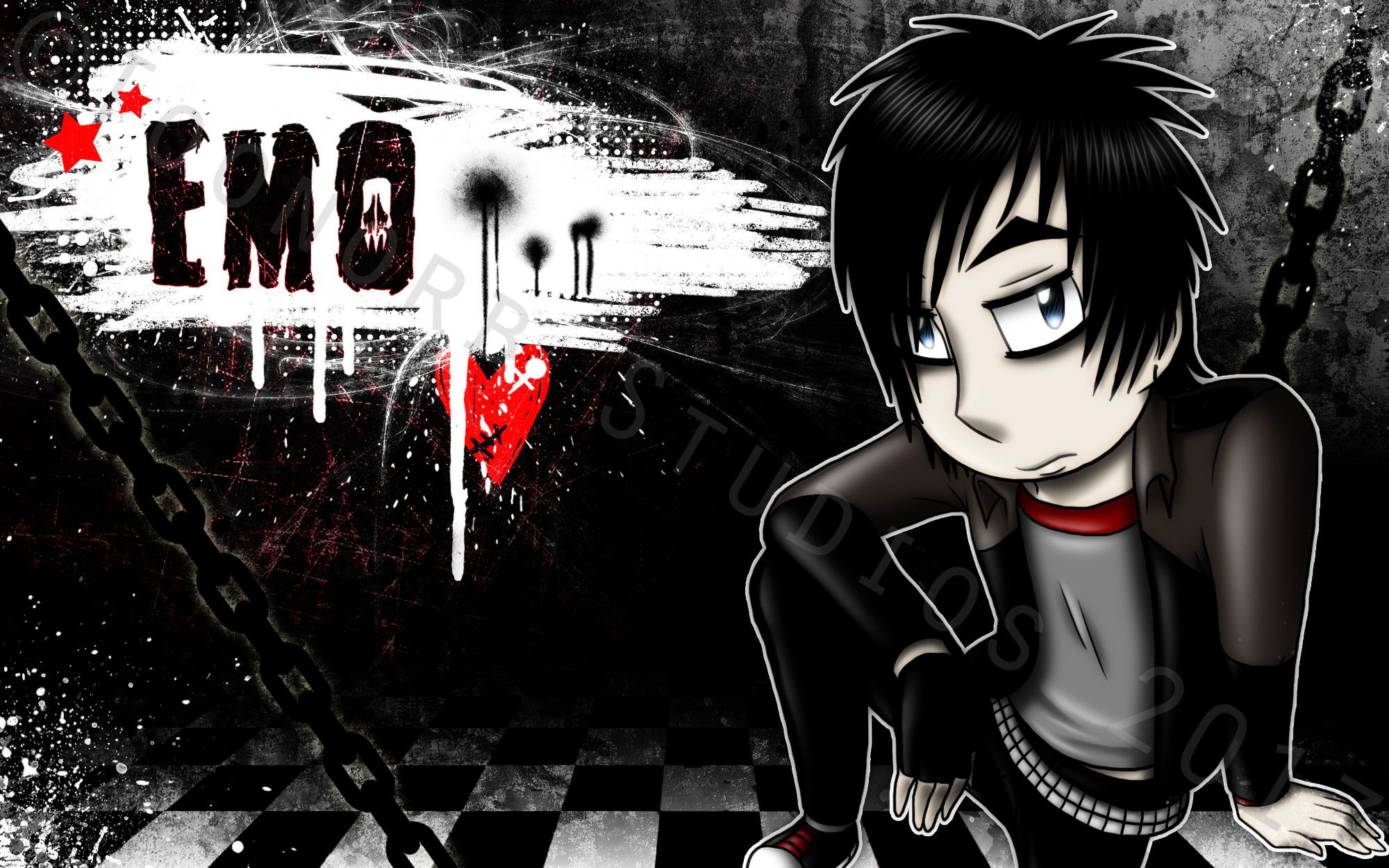 Cute Emo Boys Wallpapers