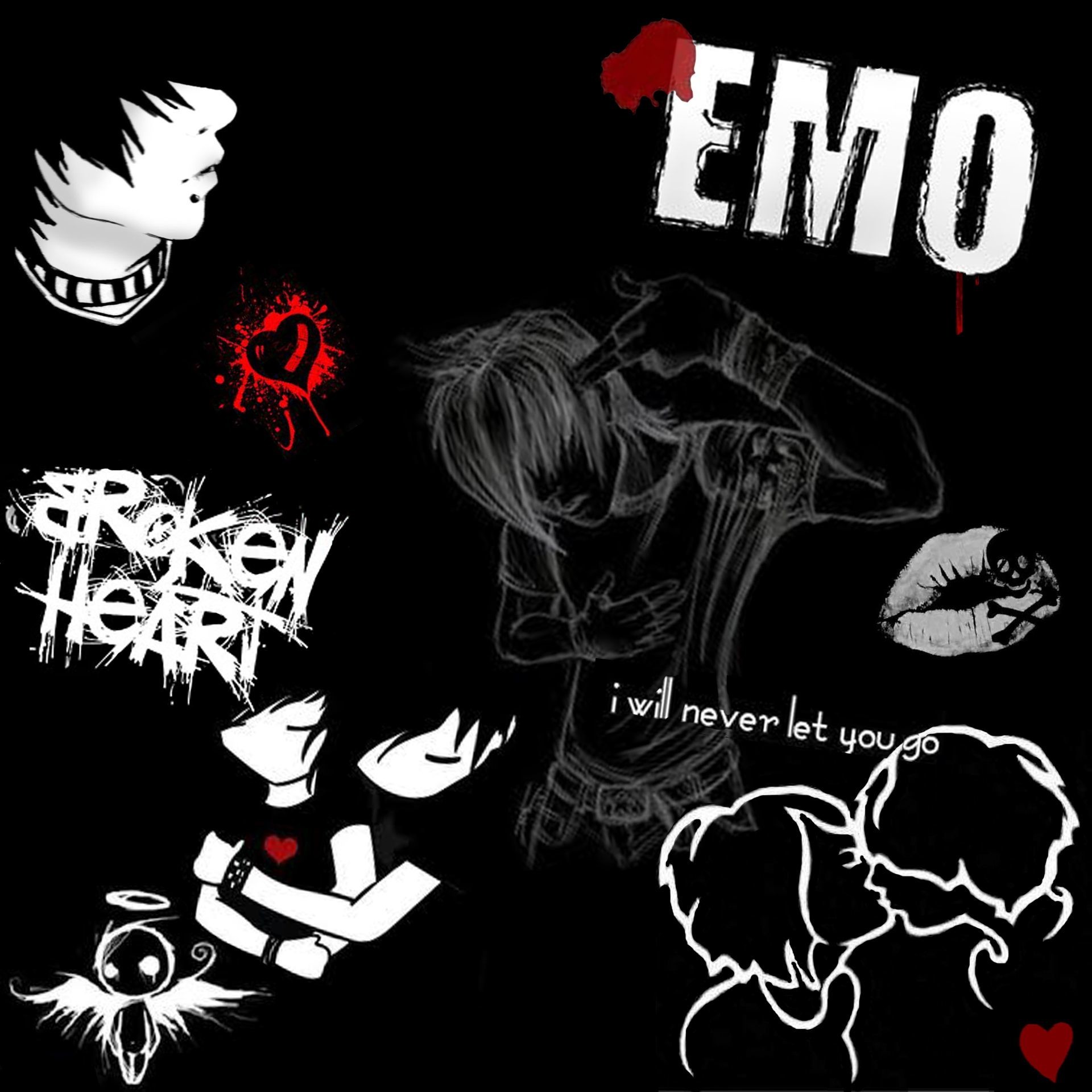 Cute Emo  Wallpapers