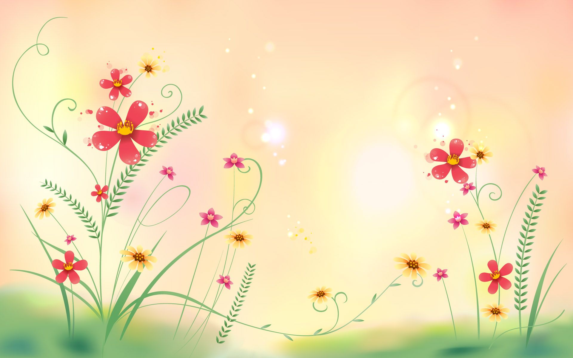 Cute Flower Design Wallpapers