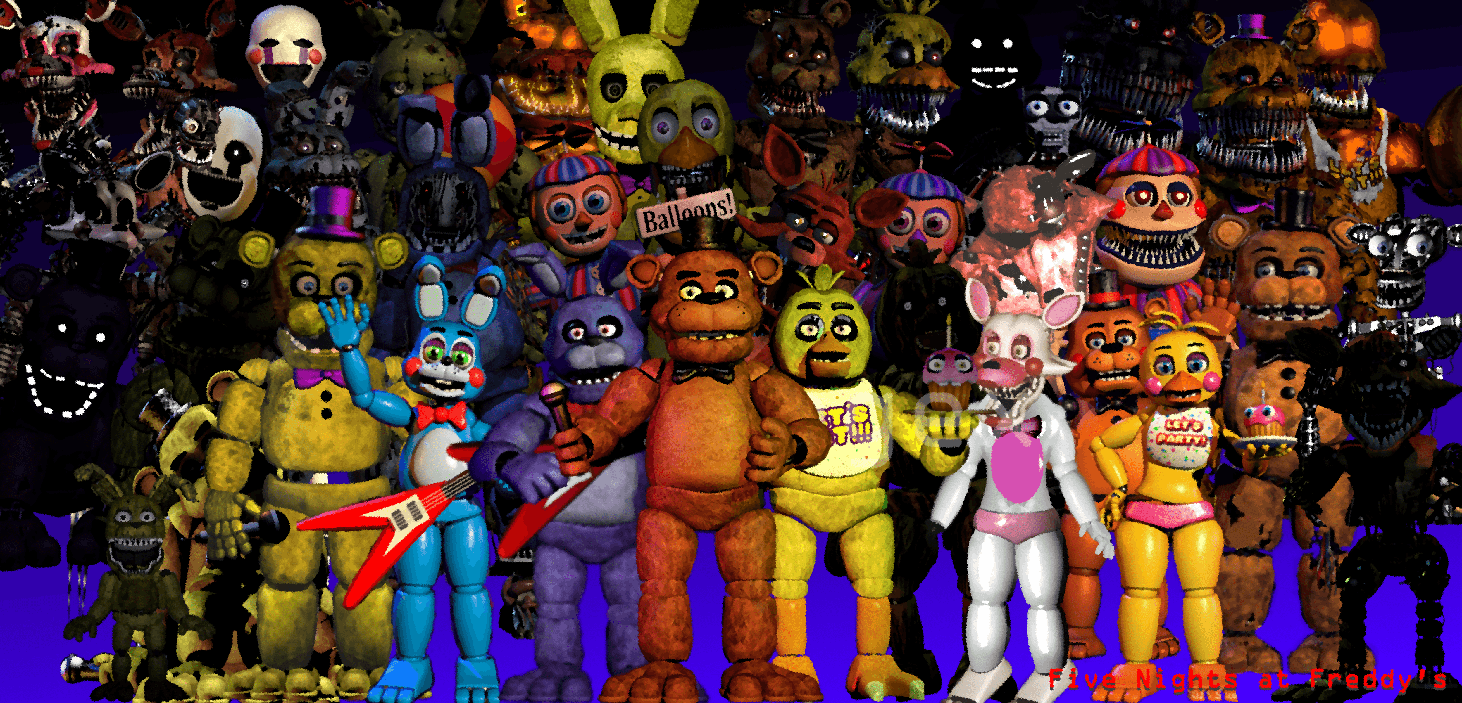 Cute Fnaf CharactersWallpapers