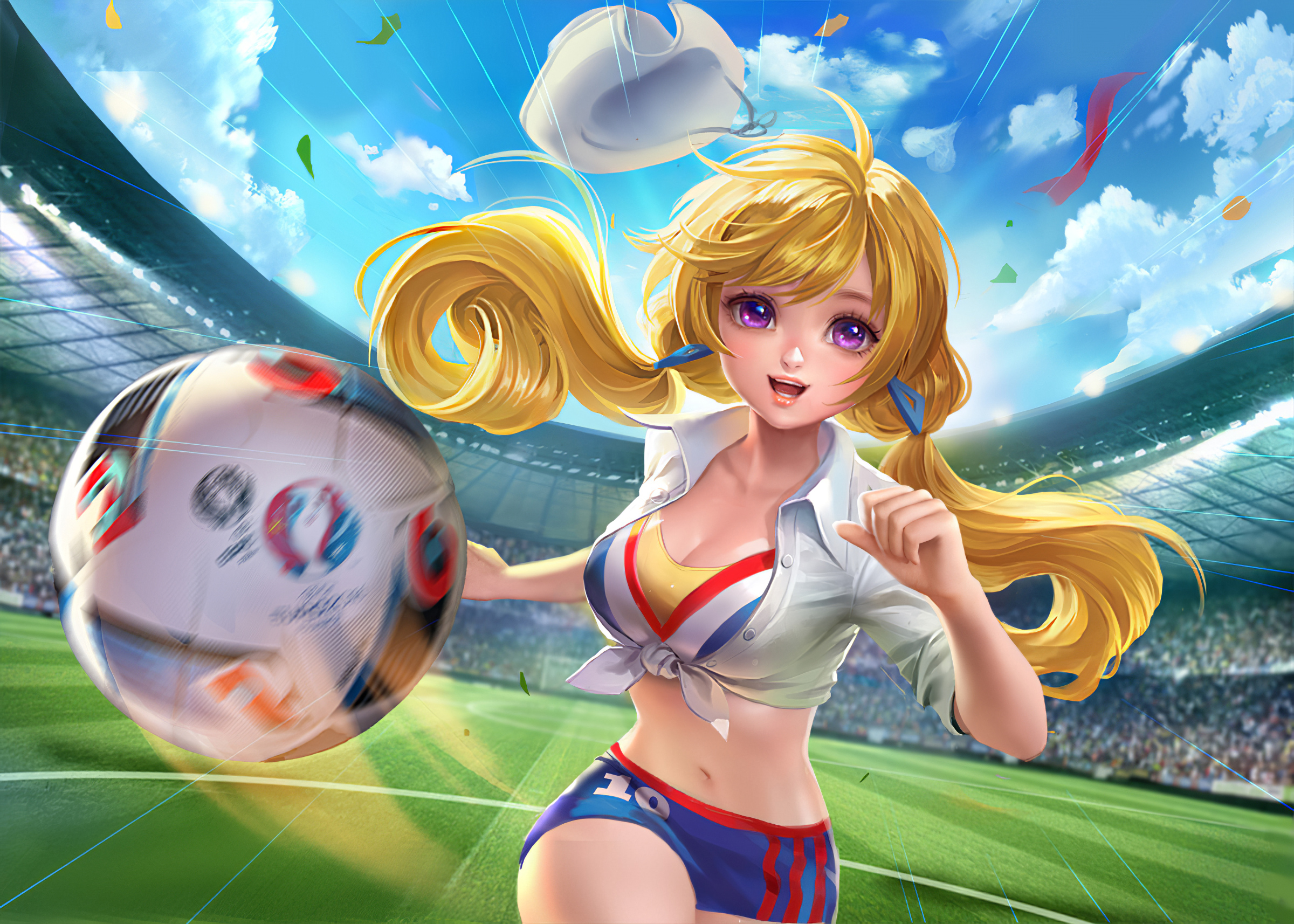 Cute Girls Soccer Wallpapers