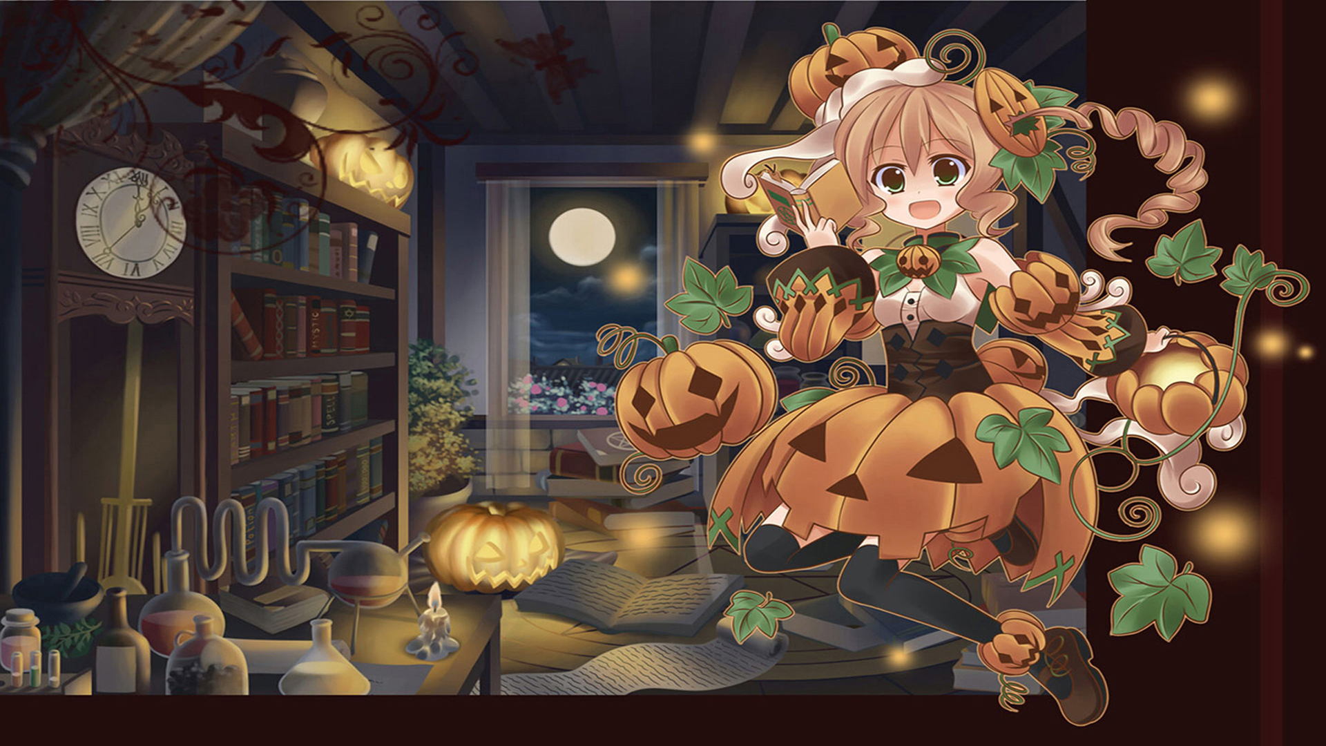 Cute Halloween Anime Wallpapers