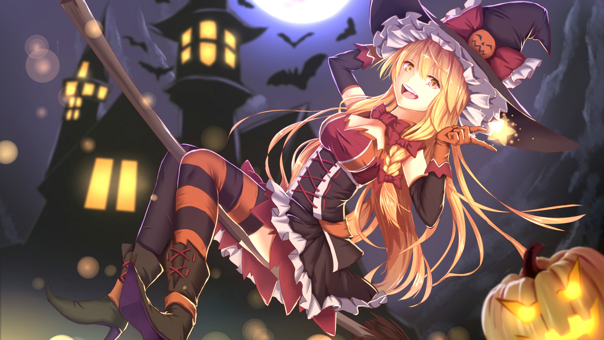 Cute Halloween Anime Wallpapers