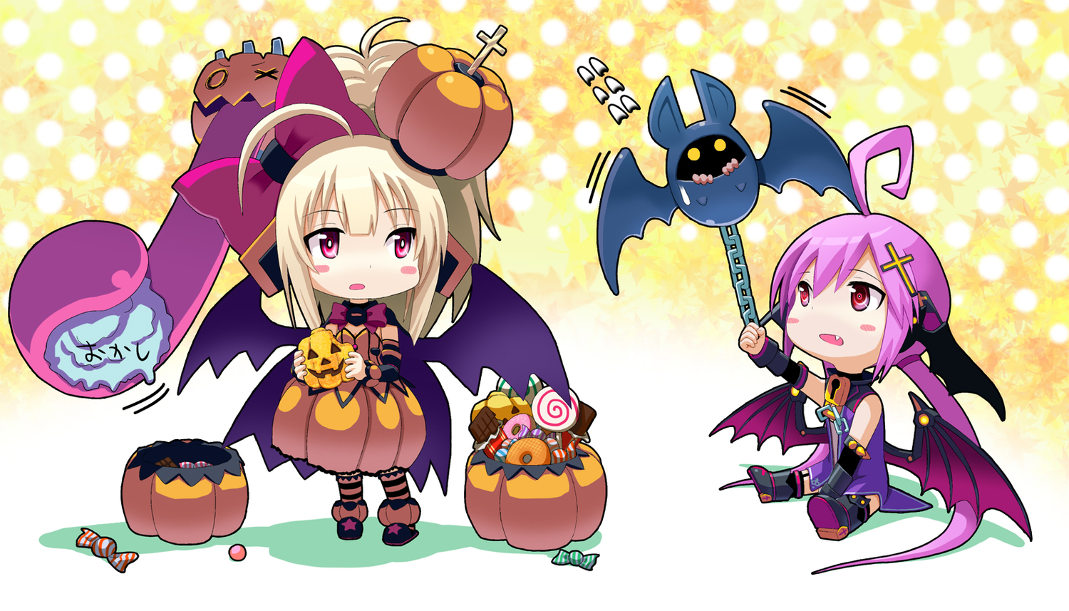 Cute Halloween Anime Wallpapers