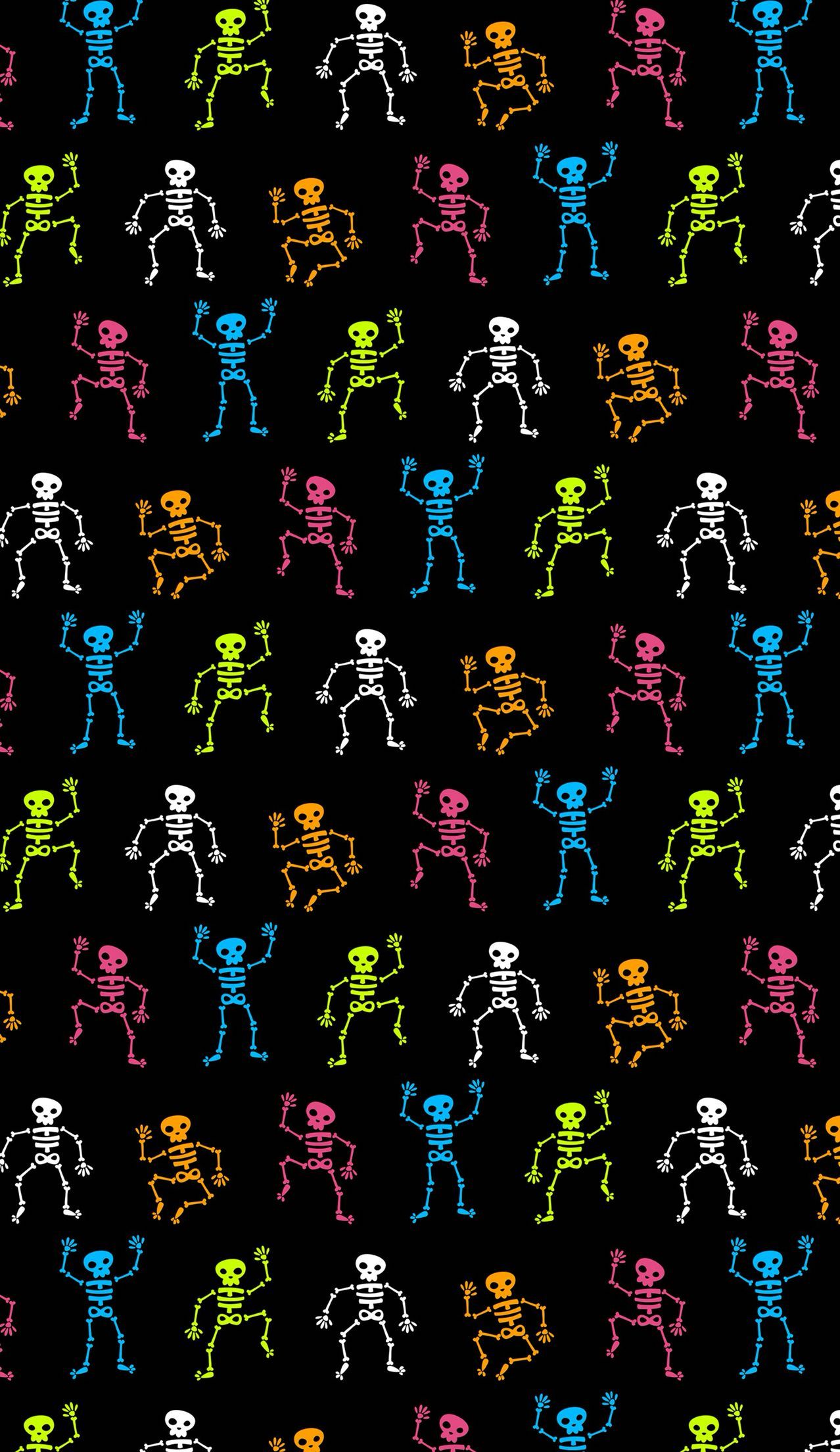 Cute Halloween Skeleton Wallpapers