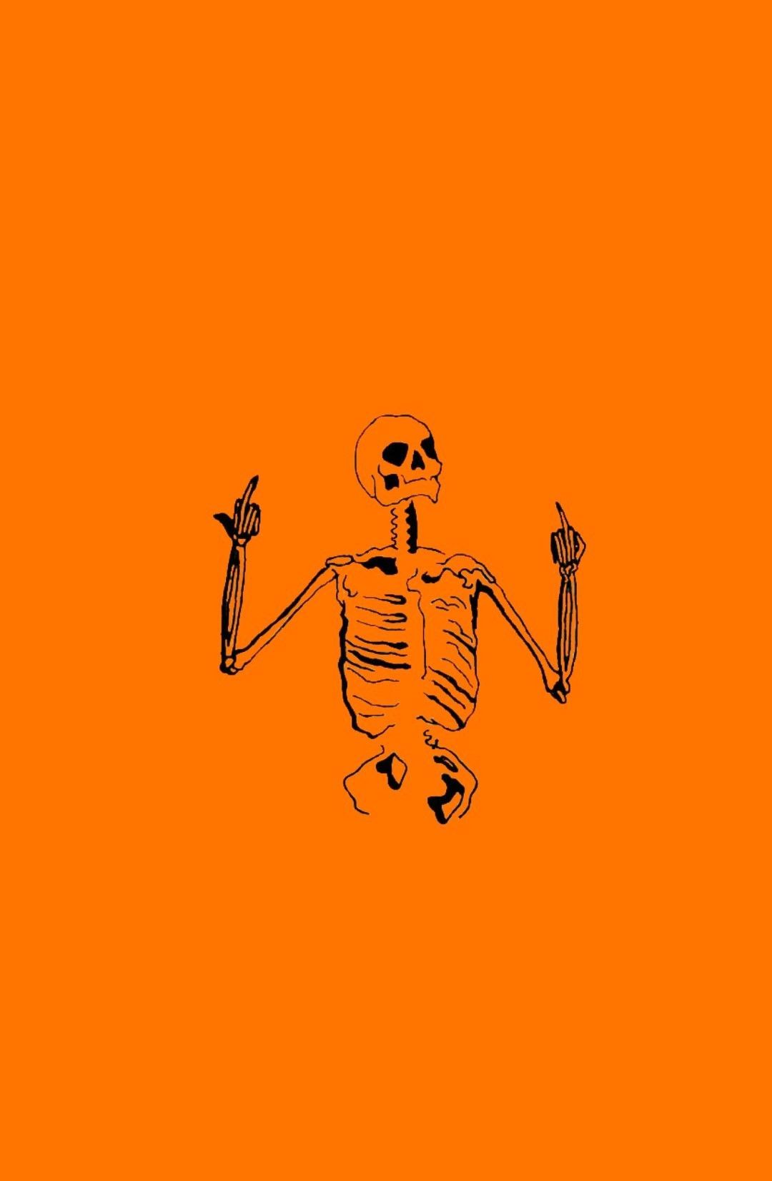 Cute Halloween Skeleton Wallpapers