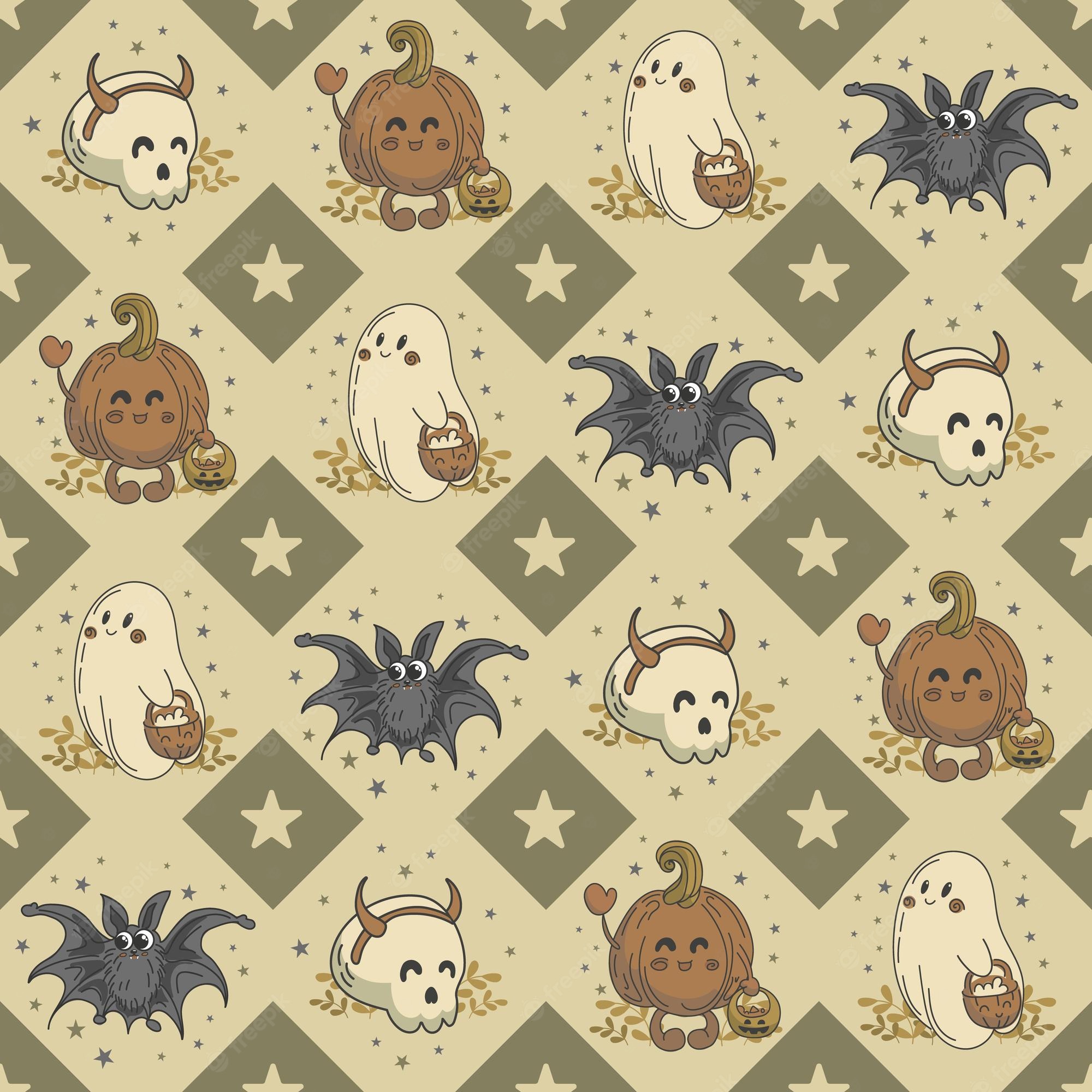 Cute Halloween Skeleton Wallpapers