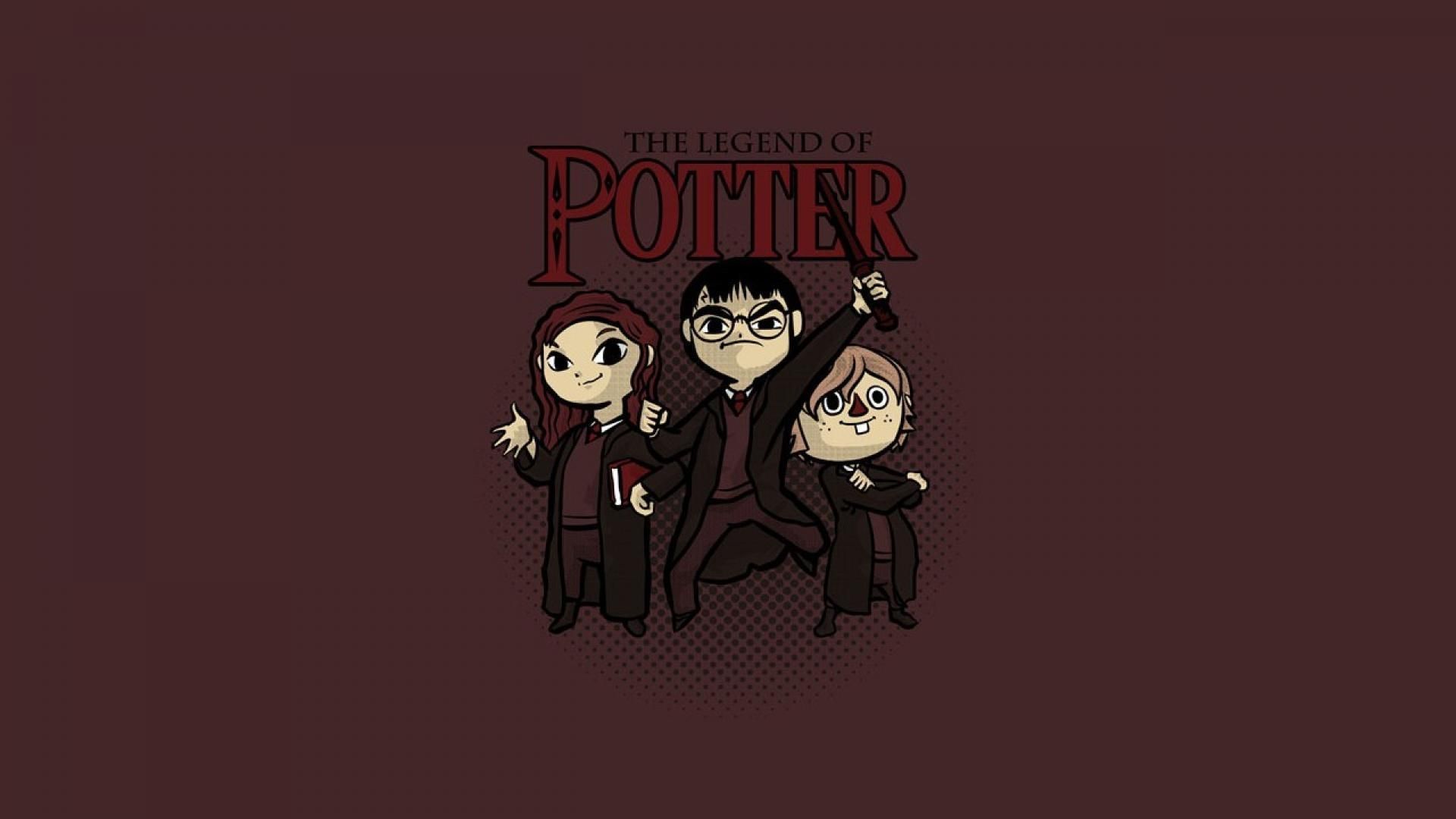 Cute Harry Potter Cartoon Wallpapers