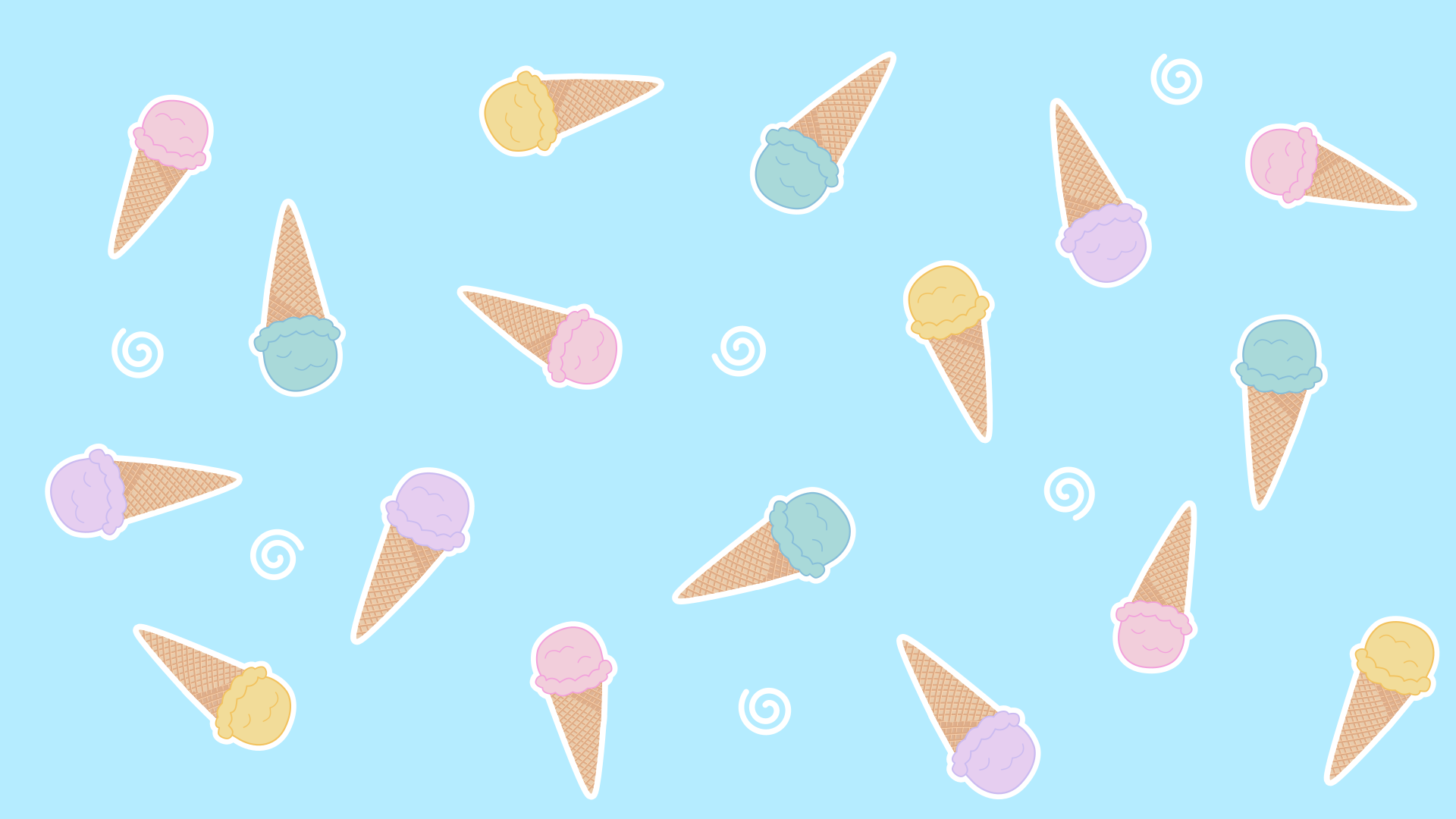 Cute Ice Cream Desktop Wallpapers