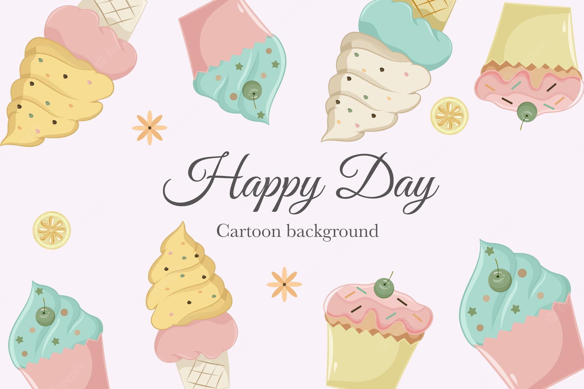 Cute Ice Cream Desktop Wallpapers