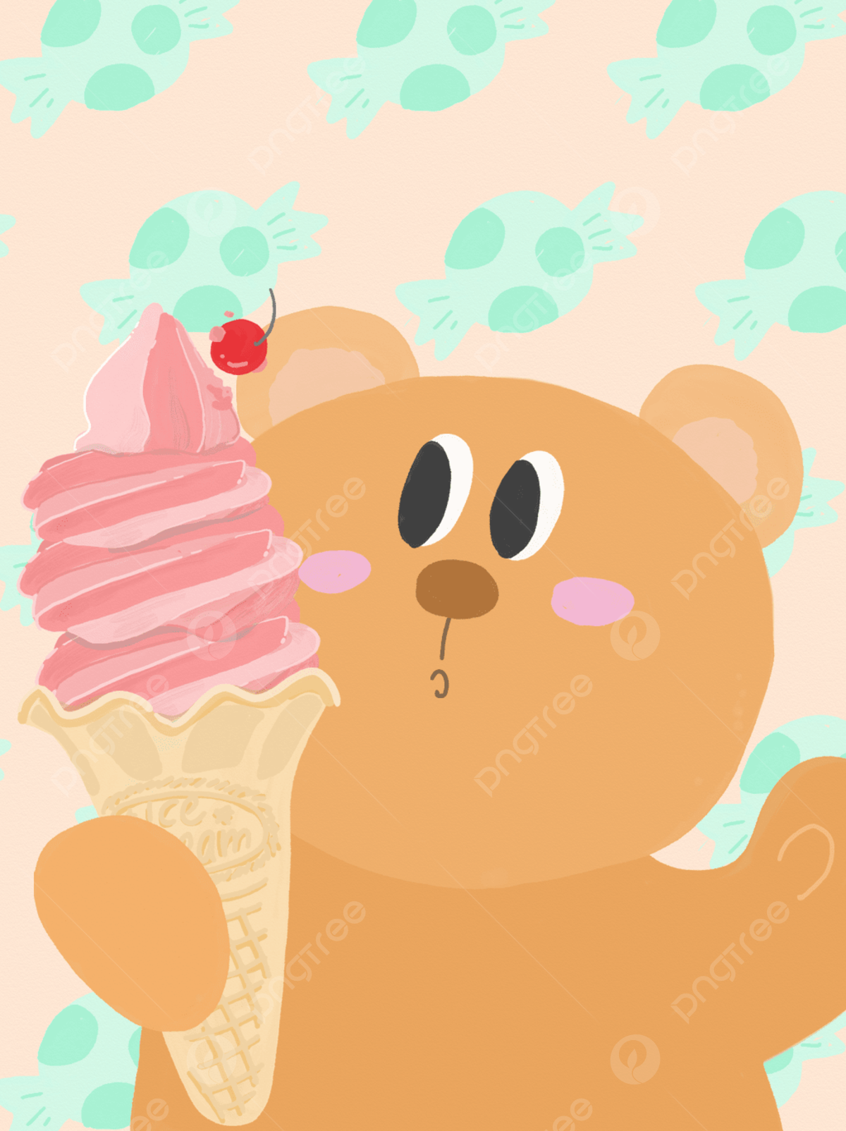 Cute Ice Cream Desktop Wallpapers