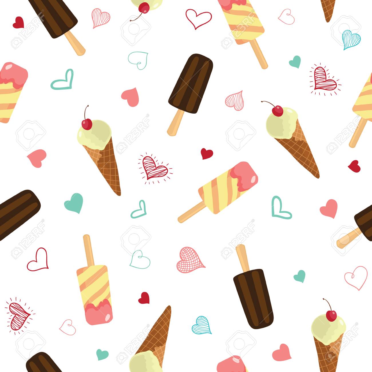 Cute Ice Cream Desktop Wallpapers