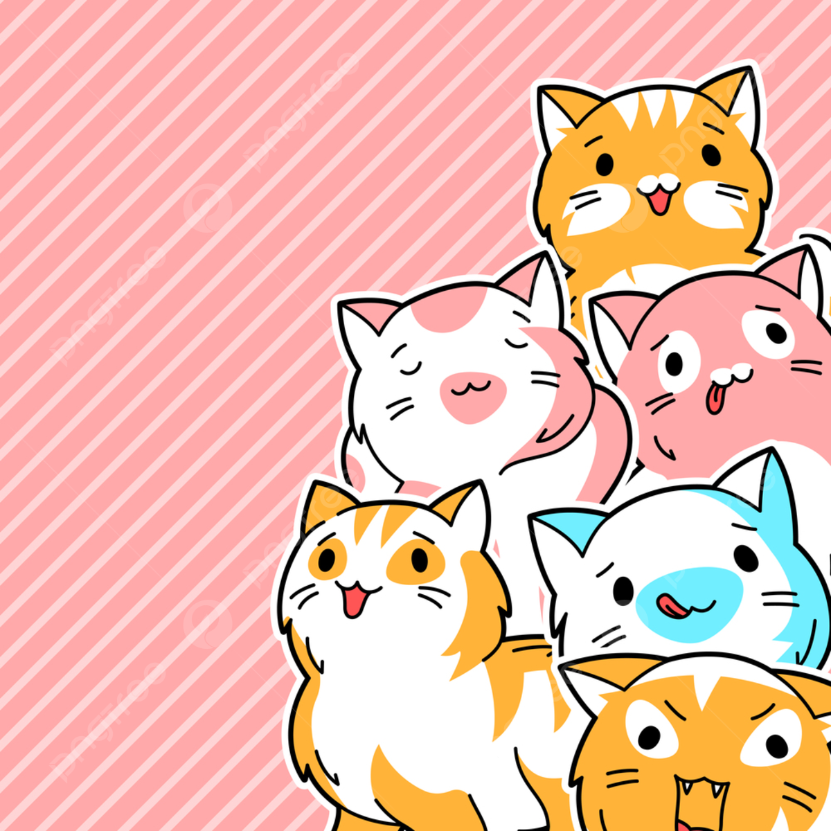 Cute Kawaii Cat Wallpapers