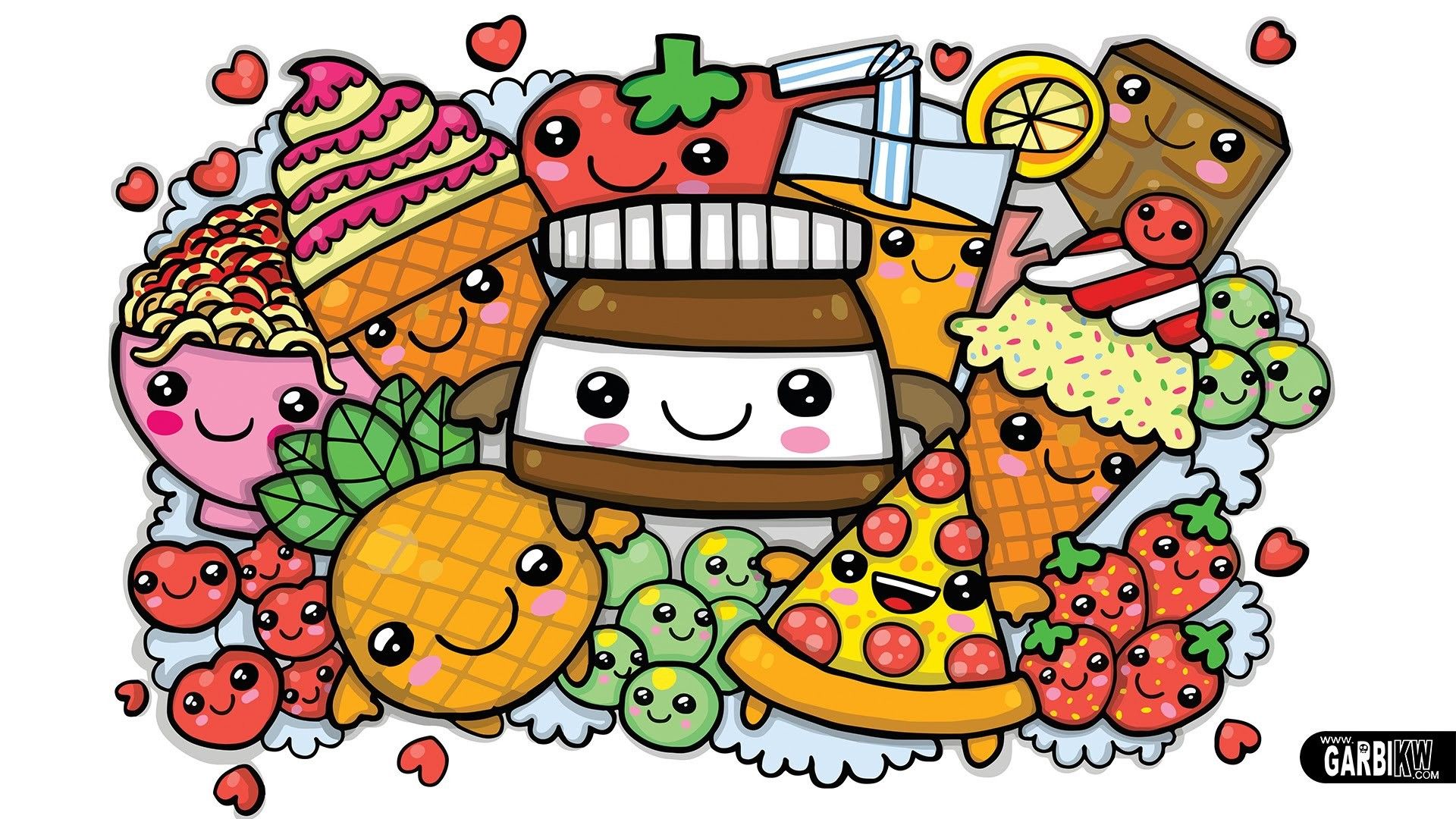 Cute Kawaii Food Wallpapers