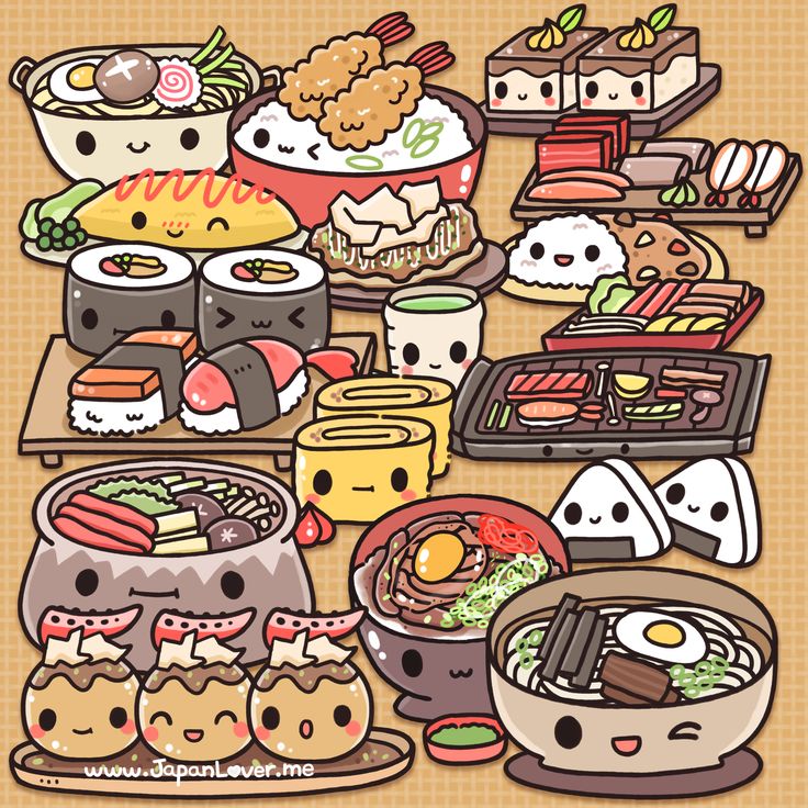 Cute Kawaii Food Wallpapers