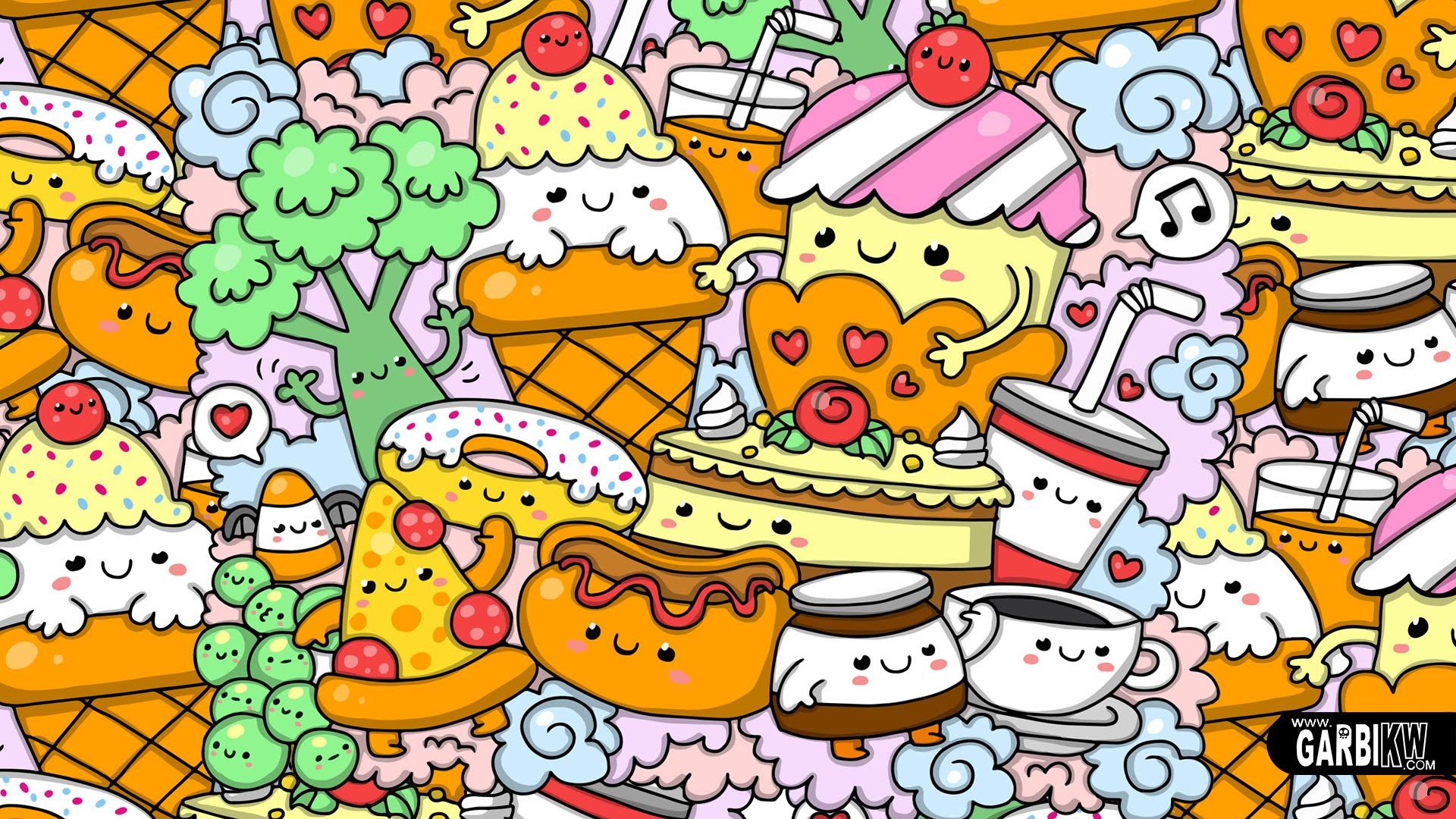 Cute Kawaii Food Wallpapers