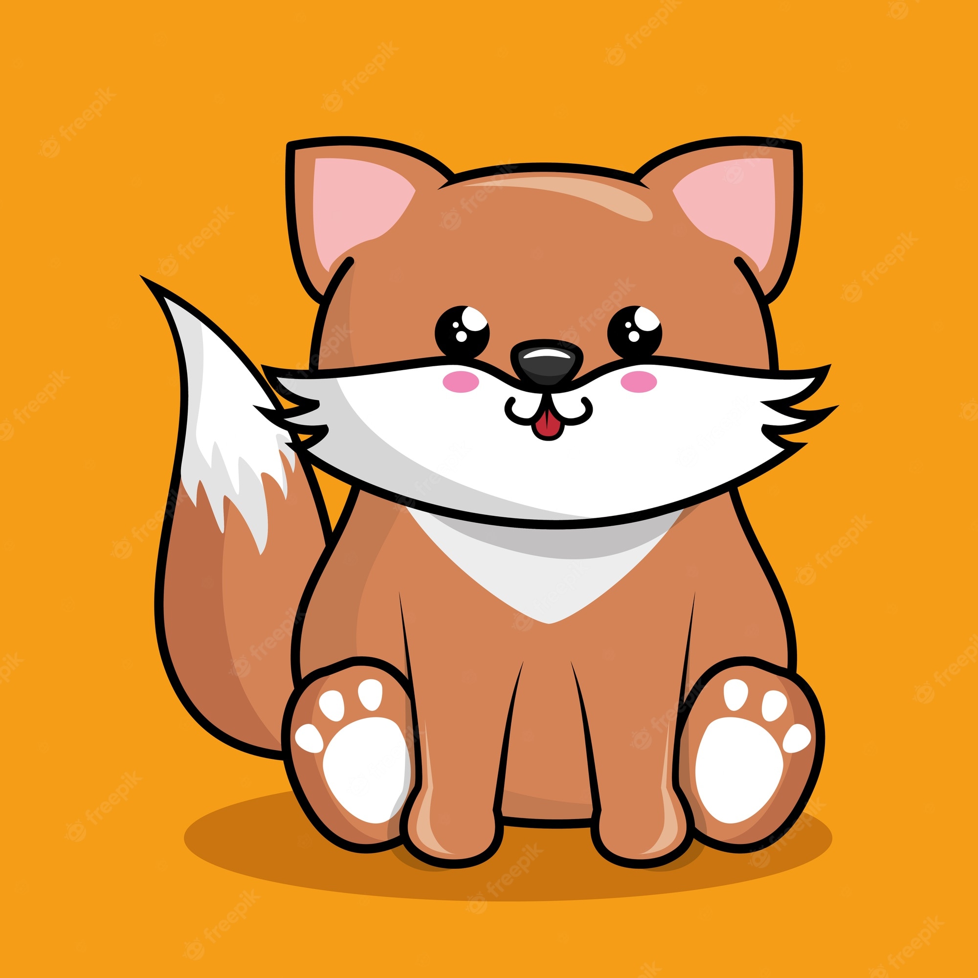 Cute Kawaii Fox Wallpapers