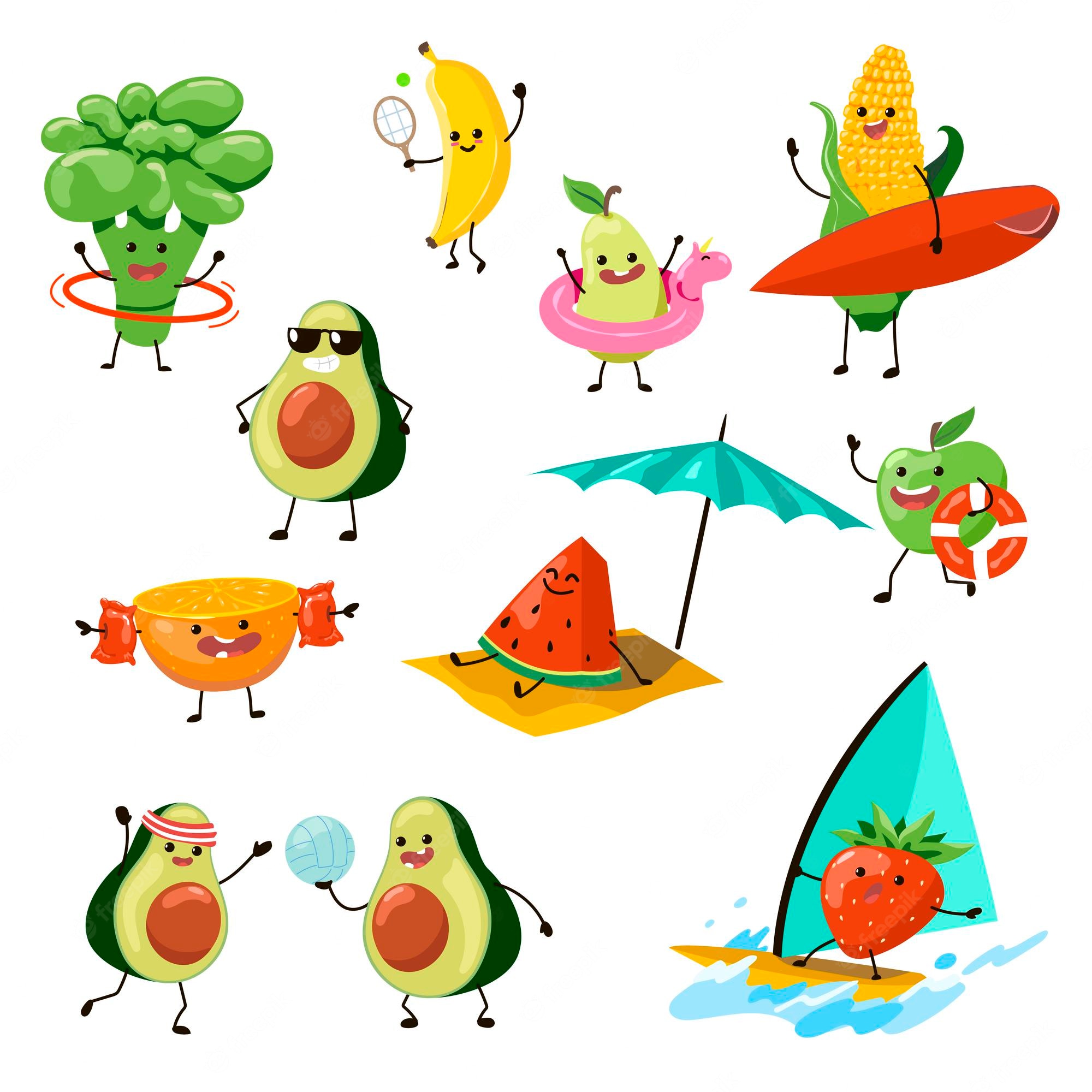 Cute Kawaii Fruit Wallpapers