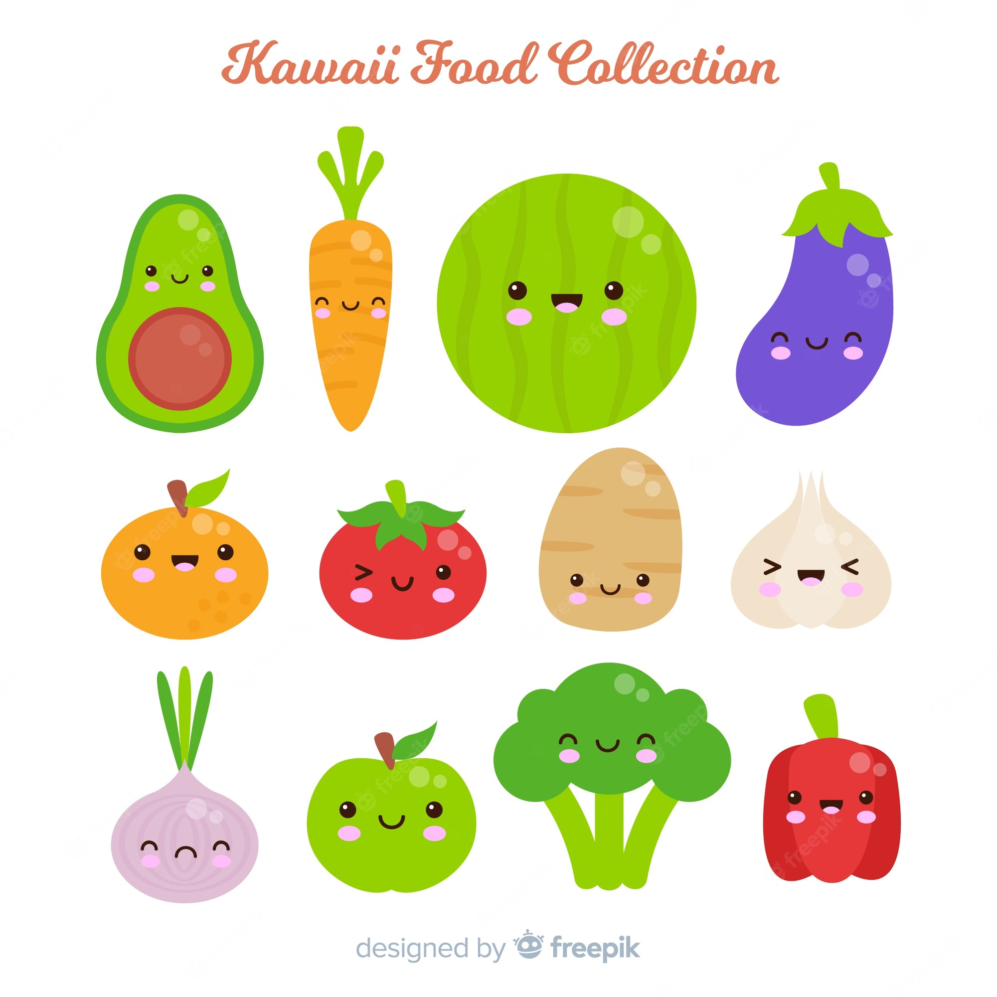 Cute Kawaii Fruit Wallpapers