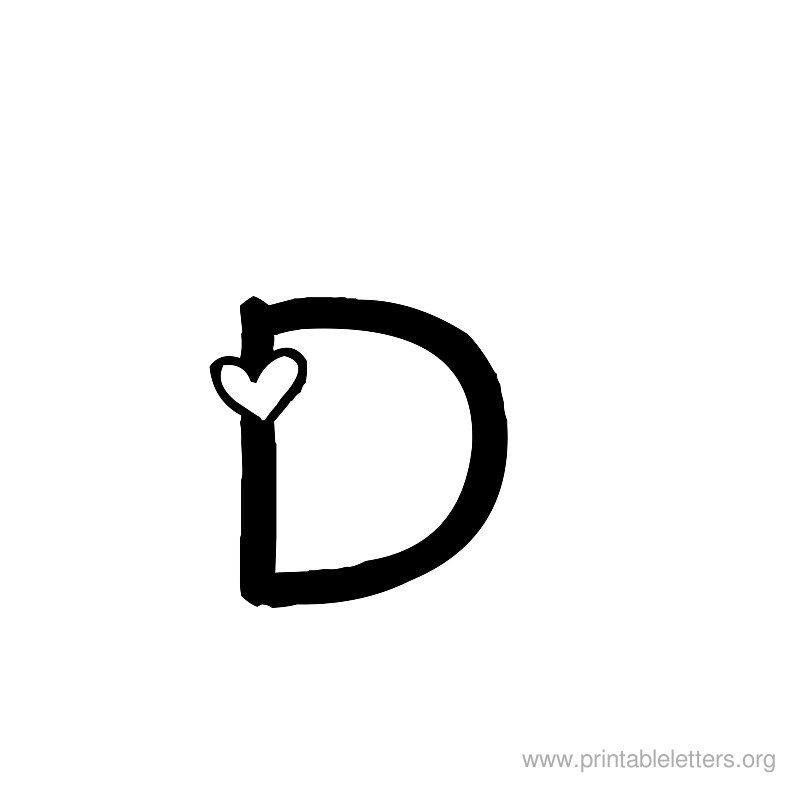 Cute Letter D Wallpapers