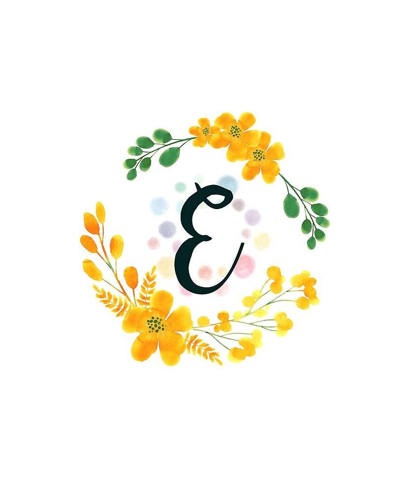 Cute Letter E Wallpapers