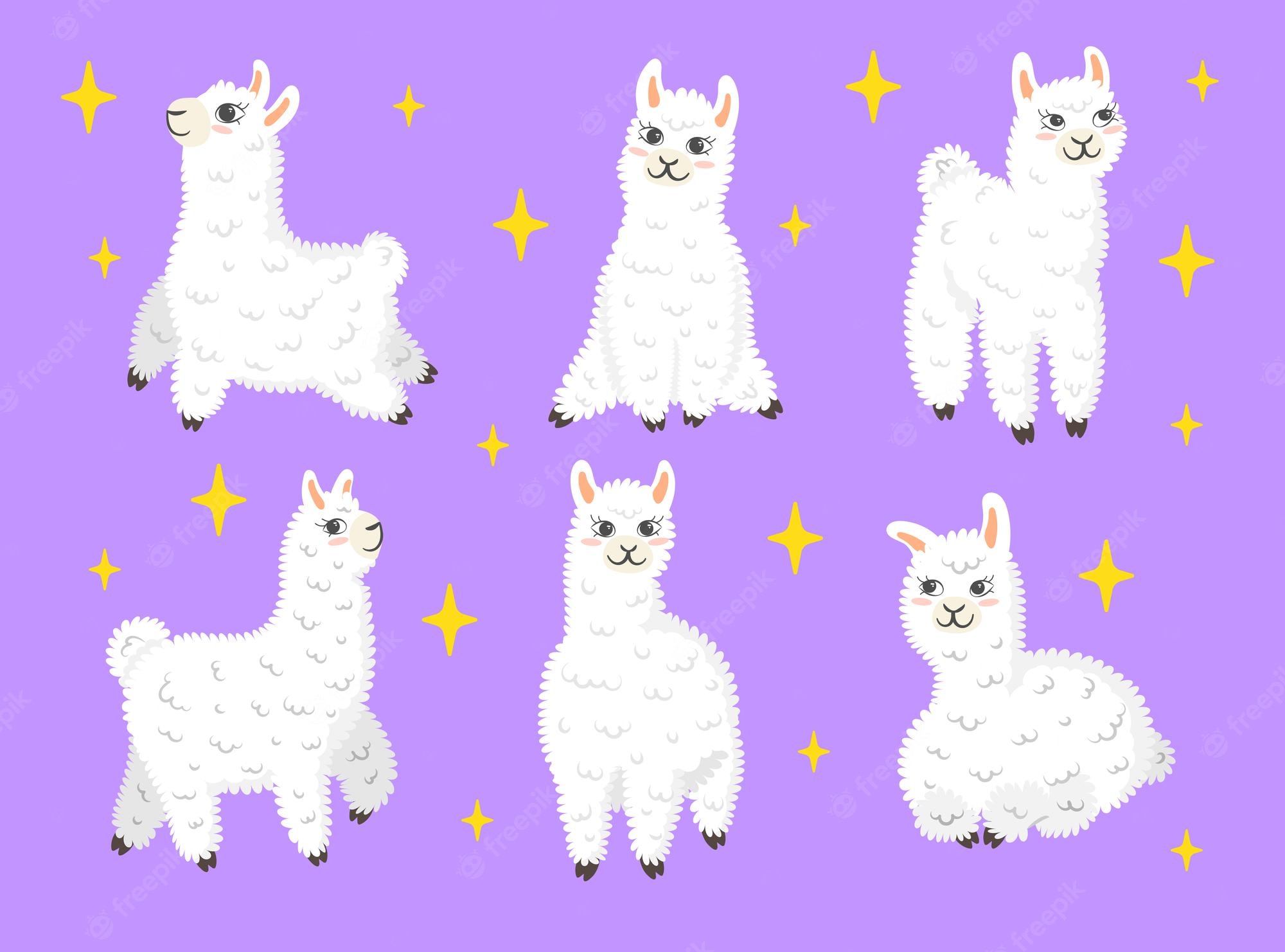 Cute Llama Desktop Wallpapers